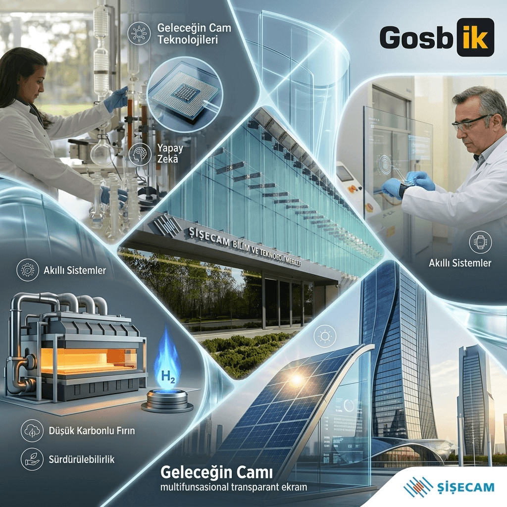 Şişecam’dan Geleceğin Cam Teknolojisi: Cam Artık Enerji Üretecek, Veri İletecek ve Akıllı Sistemlerin Parçası Olacak