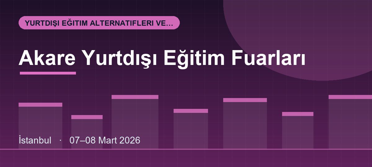 Akare Yurtdışı Eğitim Fuarları