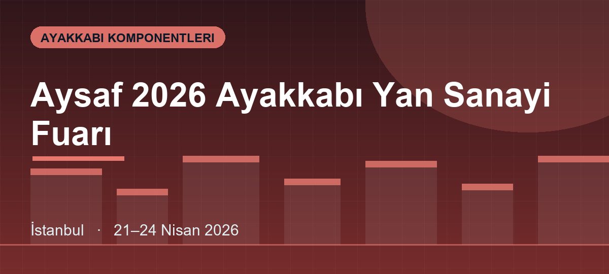 Aysaf 2026 Ayakkabı Yan Sanayi Fuarı