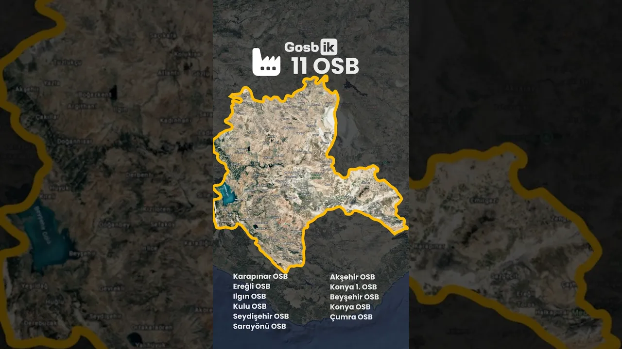 Konya Organize Sanayi Bölgeleri