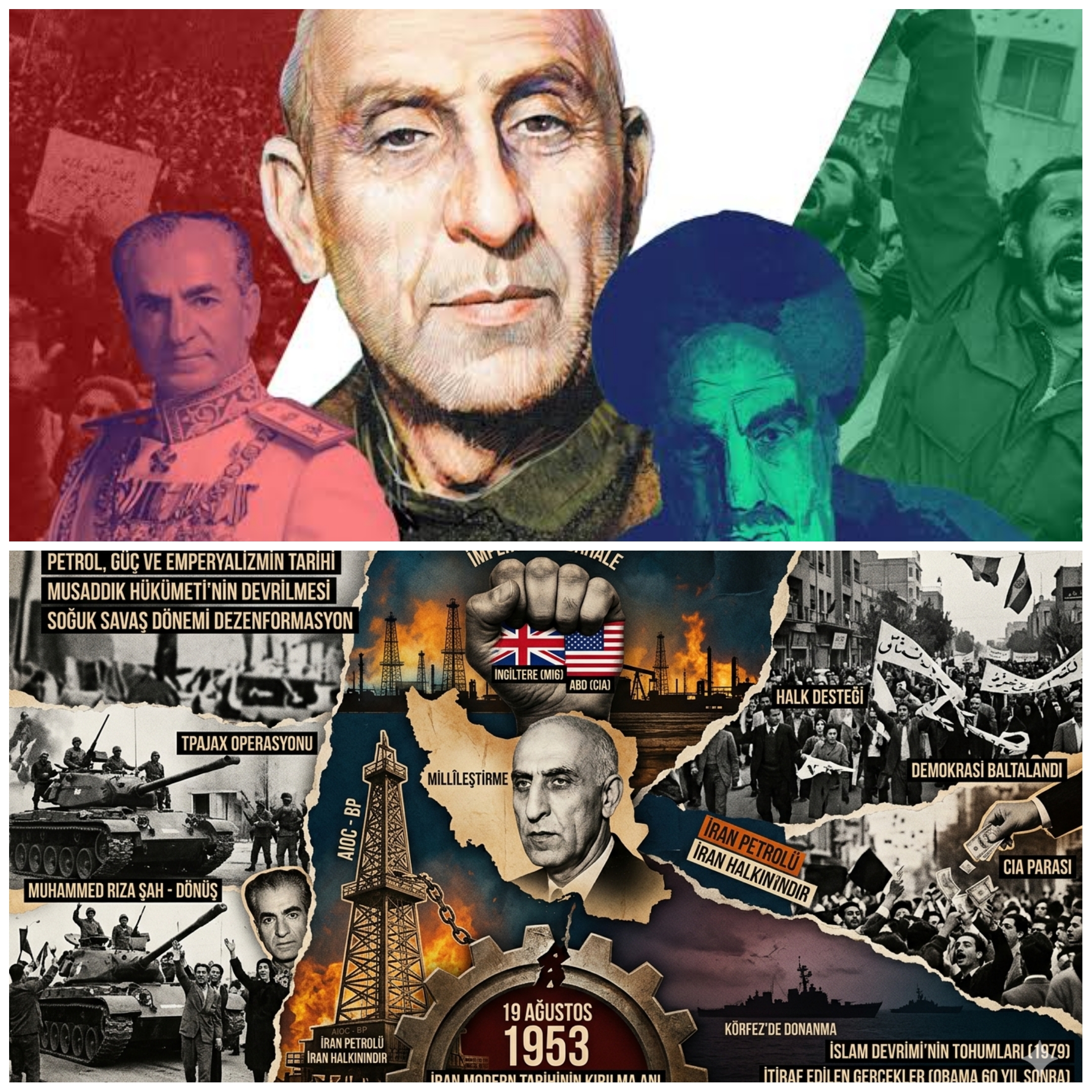 1953 İran Darbesi: Petrol Uğruna Devrilen Lider Musaddık ve ABD-İngiltere Operasyonu