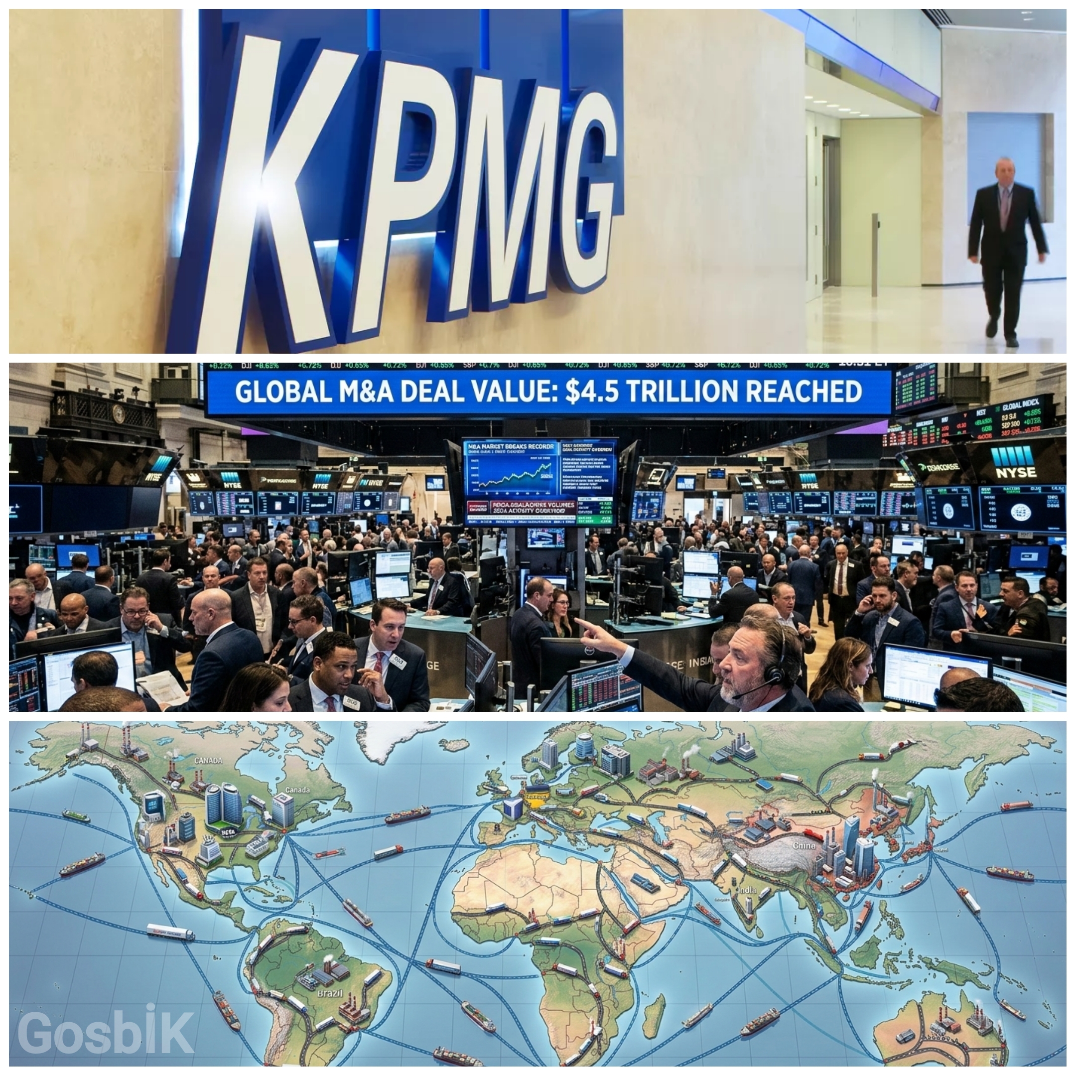 2025 M&A Trendleri Açıklandı: Küresel Hacim 4,5 Trilyon Dolar, Türkiye’de Rekor Artış.