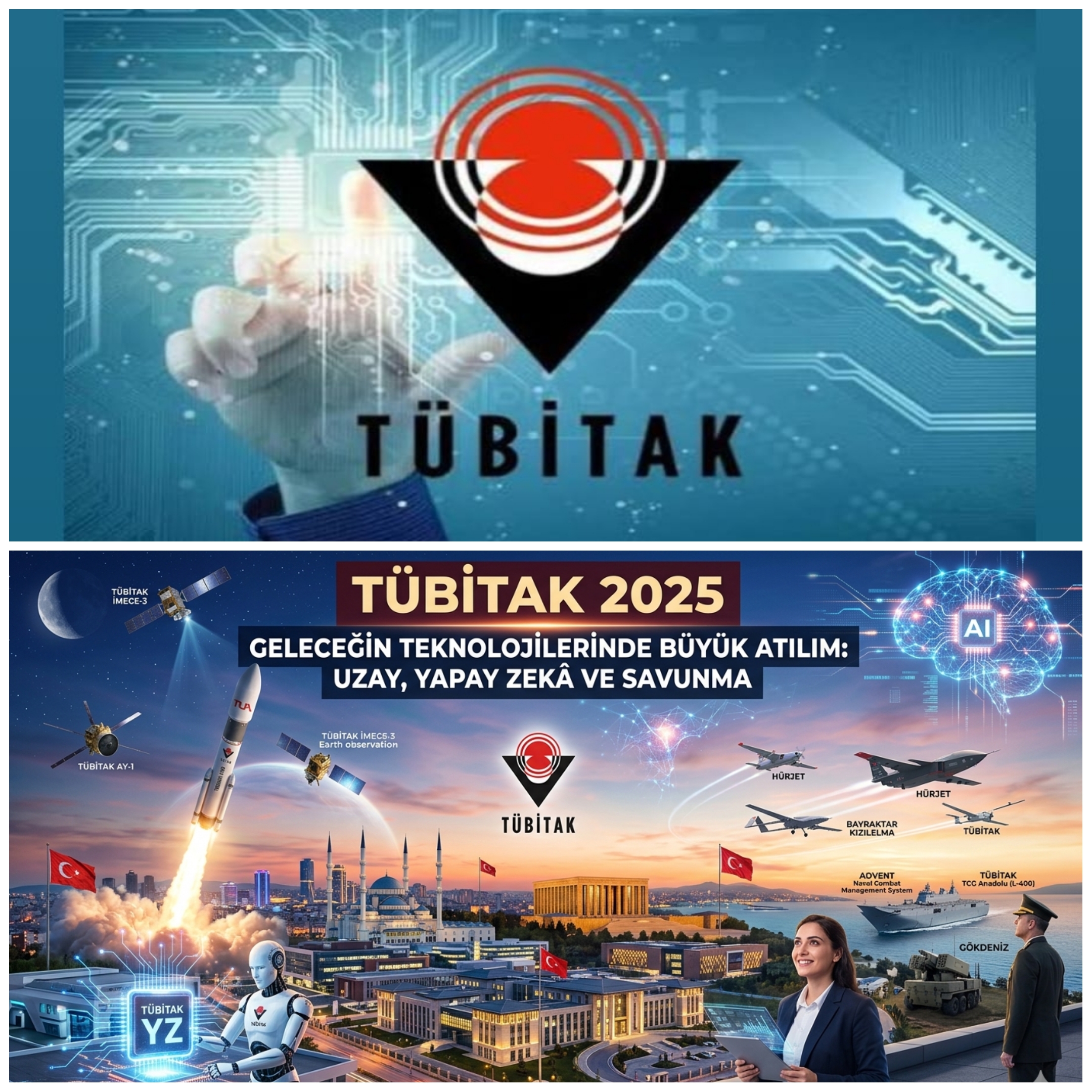2025’te TÜBİTAK’tan Büyük Atılım: Uzay, Yapay Zekâ ve Savunma Teknolojilerinde Tarihi Başarılar.