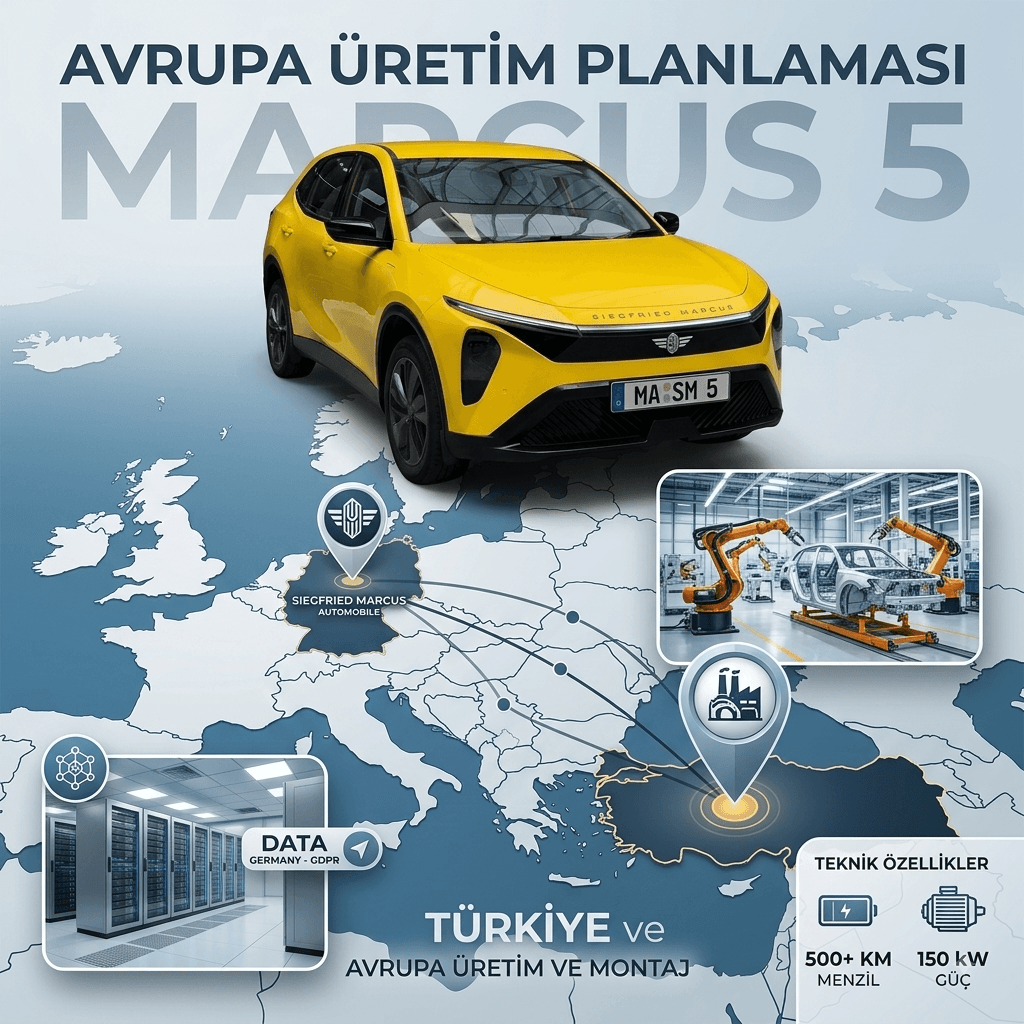 Siegfried Marcus Automobile Türkiye’de Üretim İçin Görüşüyor: Marcus 5 İçin Kritik Adım