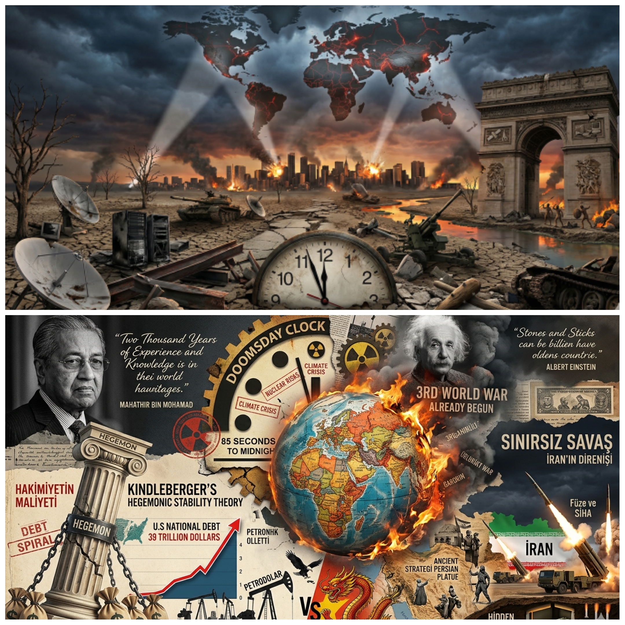 3. Dünya Savaşı Çoktan Başladı mı? ABD-Çin Rekabeti, İran Savaşı ve Küresel Çöküş Senaryosu