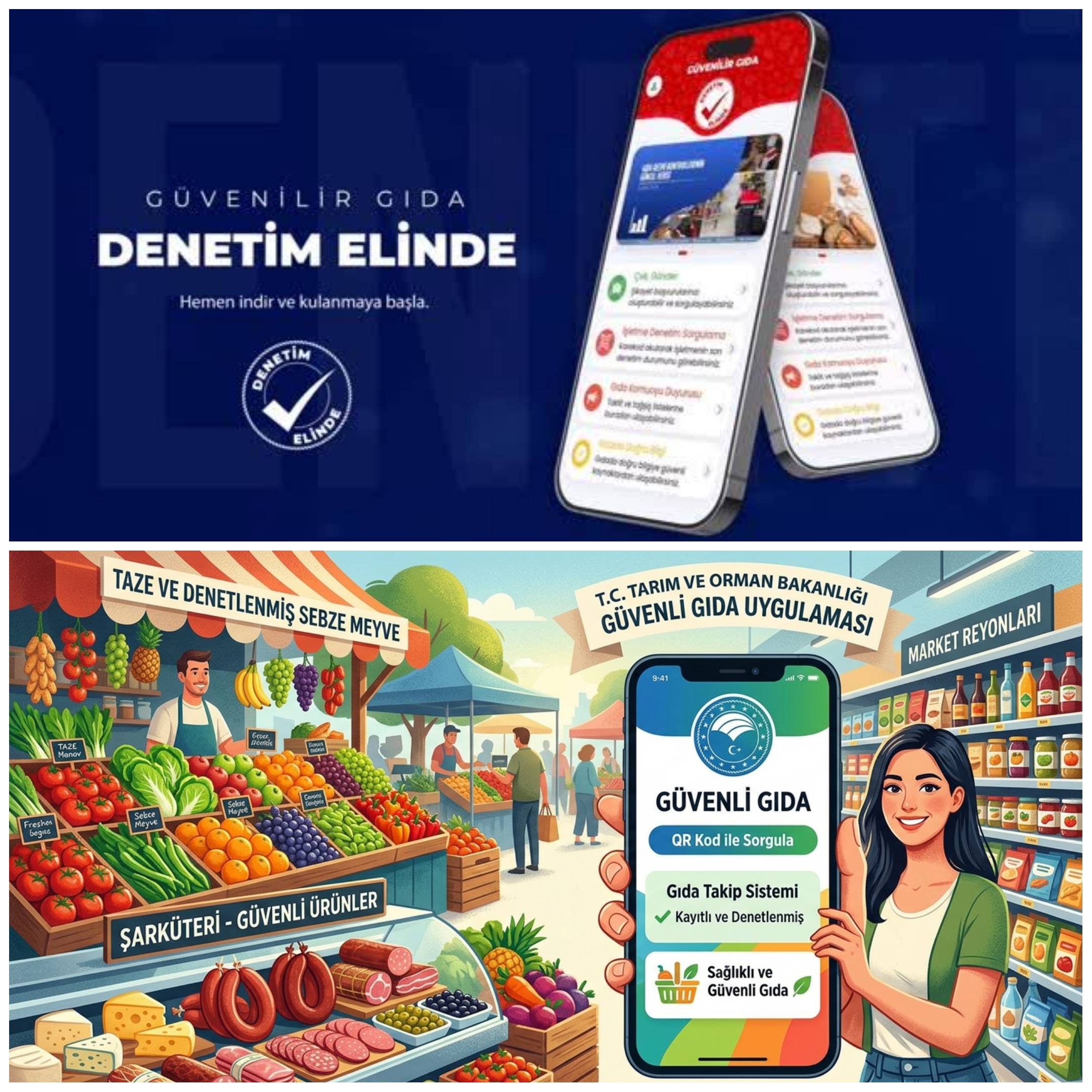 “Artık Herkes Denetçi!” Güvenilir Gıda Uygulaması Yayında: Vatandaş Artık Gıda Denetimini Cebinden Yapacak