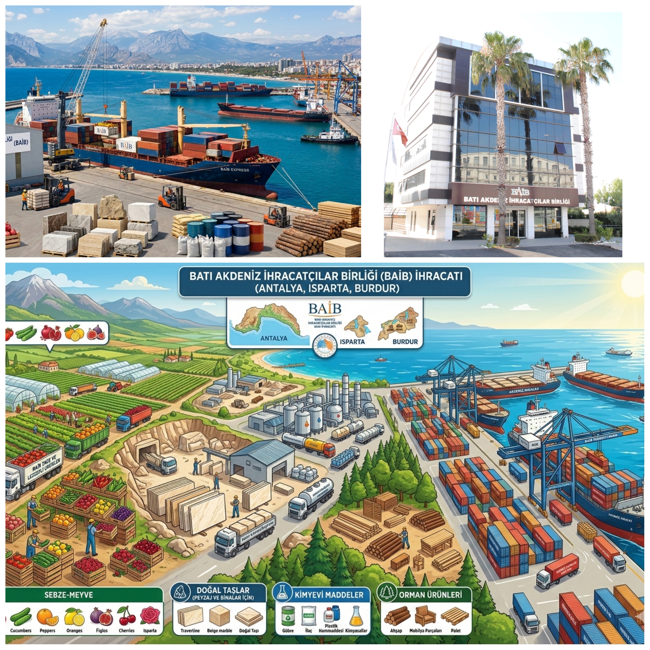 Batı Akdeniz İhracatı Şubat 2026’da %20 Arttı: Çin, Almanya ve ABD’ye Rekor Sevkiyat