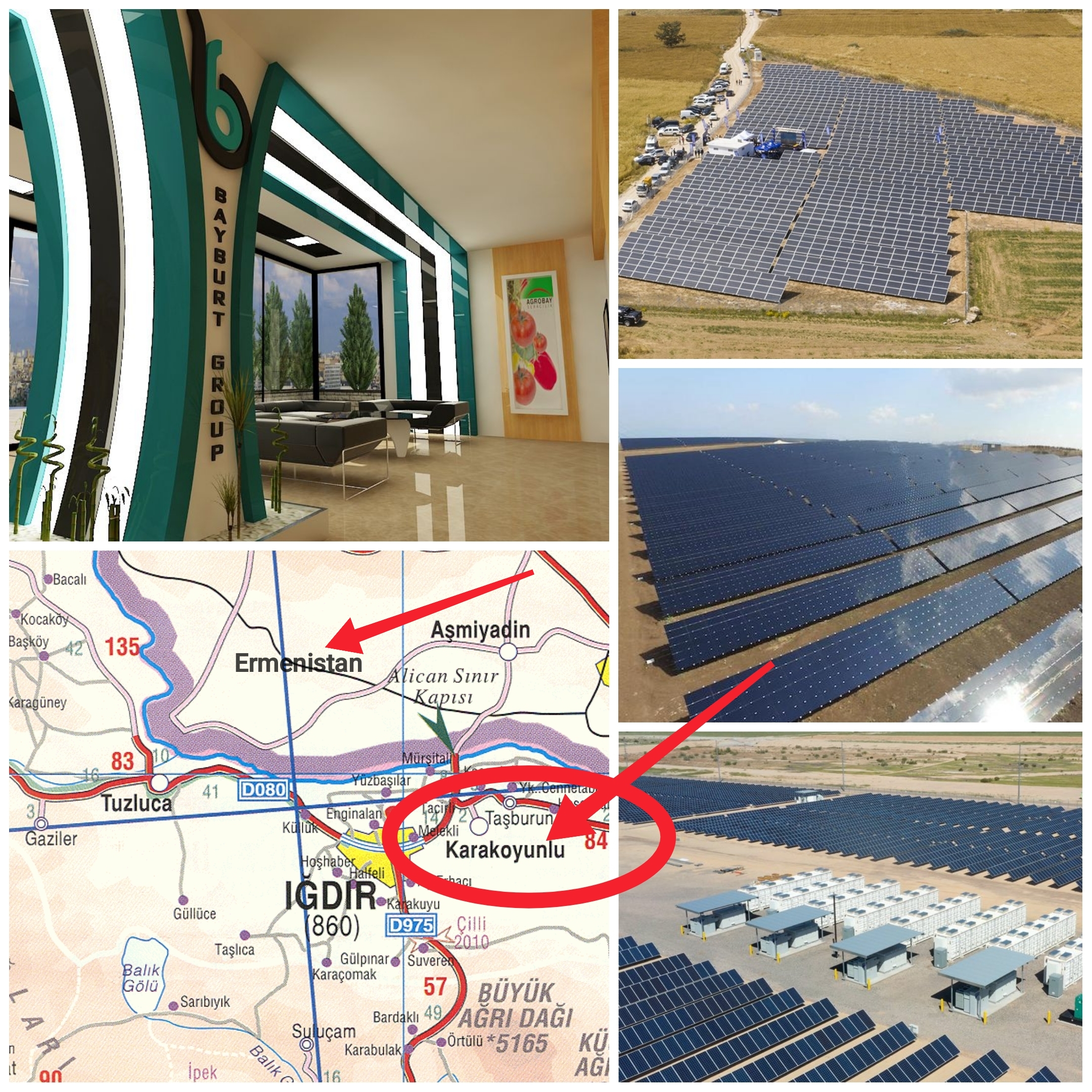 Bayburt Grup’tan Iğdır’da 763 Milyon TL’lik Büyük Depolamalı Güneş Enerjisi Yatırımı