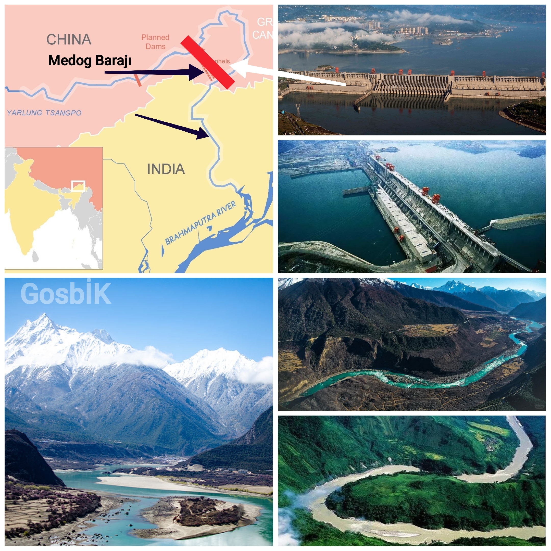 Çin’in Dev Projesi: Medog Barajı Asya’nın Su Dengelerini Değiştirir mi? Hindistan ve Bangladeş İçin Tehlikeli!