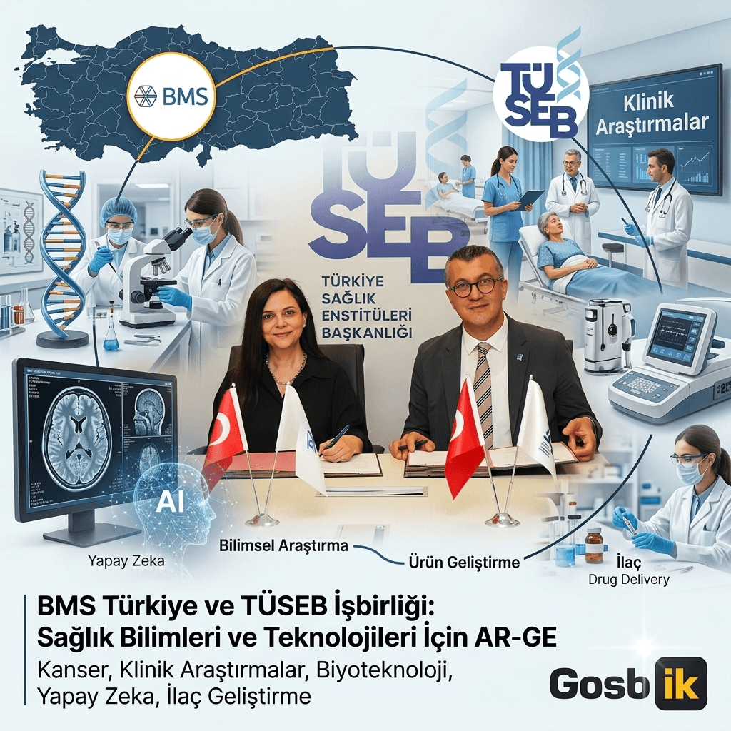 BMS Türkiye ve TÜSEB’den Sağlıkta Stratejik İşbirliği: Kanserden Yapay Zekaya 10 Alanda AR-GE Hamlesi