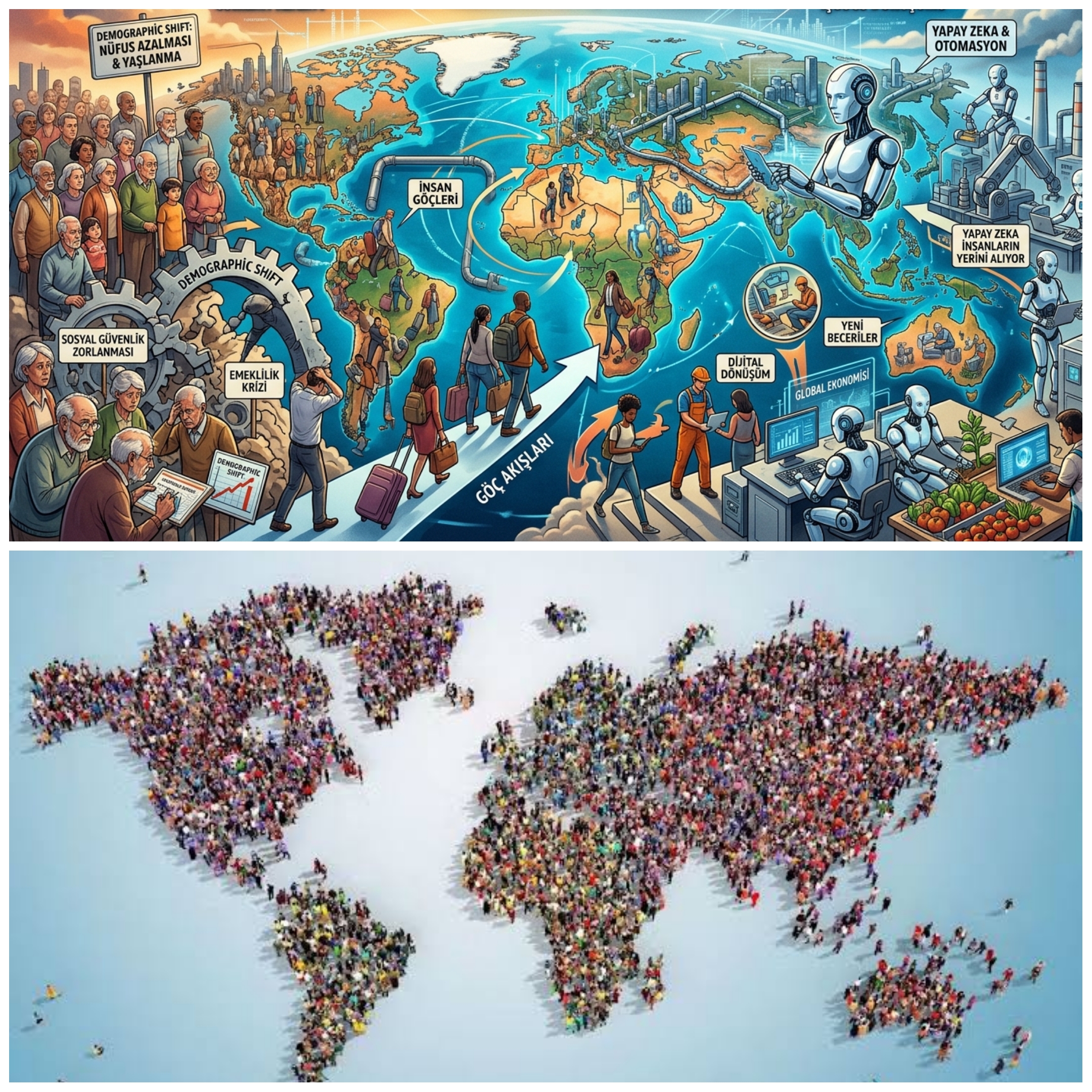 Demografik Değişim Dünya Ekonomisini Dönüştürüyor: Uzmanlara Göre 5 Büyük Etki