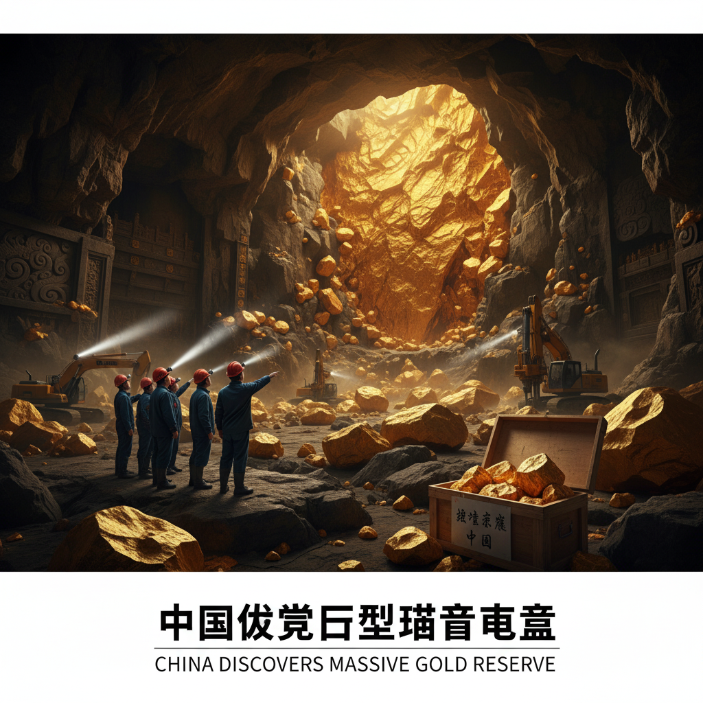 DÜNYANIN EN BÜYÜK ALTIN REZERVİ: ÇİN’DE 1.000 TONLUK DEV KEŞİF! 💰🌏