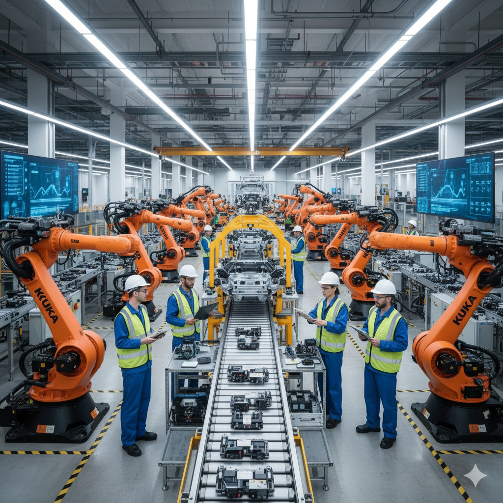 Endüstriyel Robot Üretiminde Yeni Dönem: 25 Milyon Dolarlık Dev Hibe Desteği Başladı!