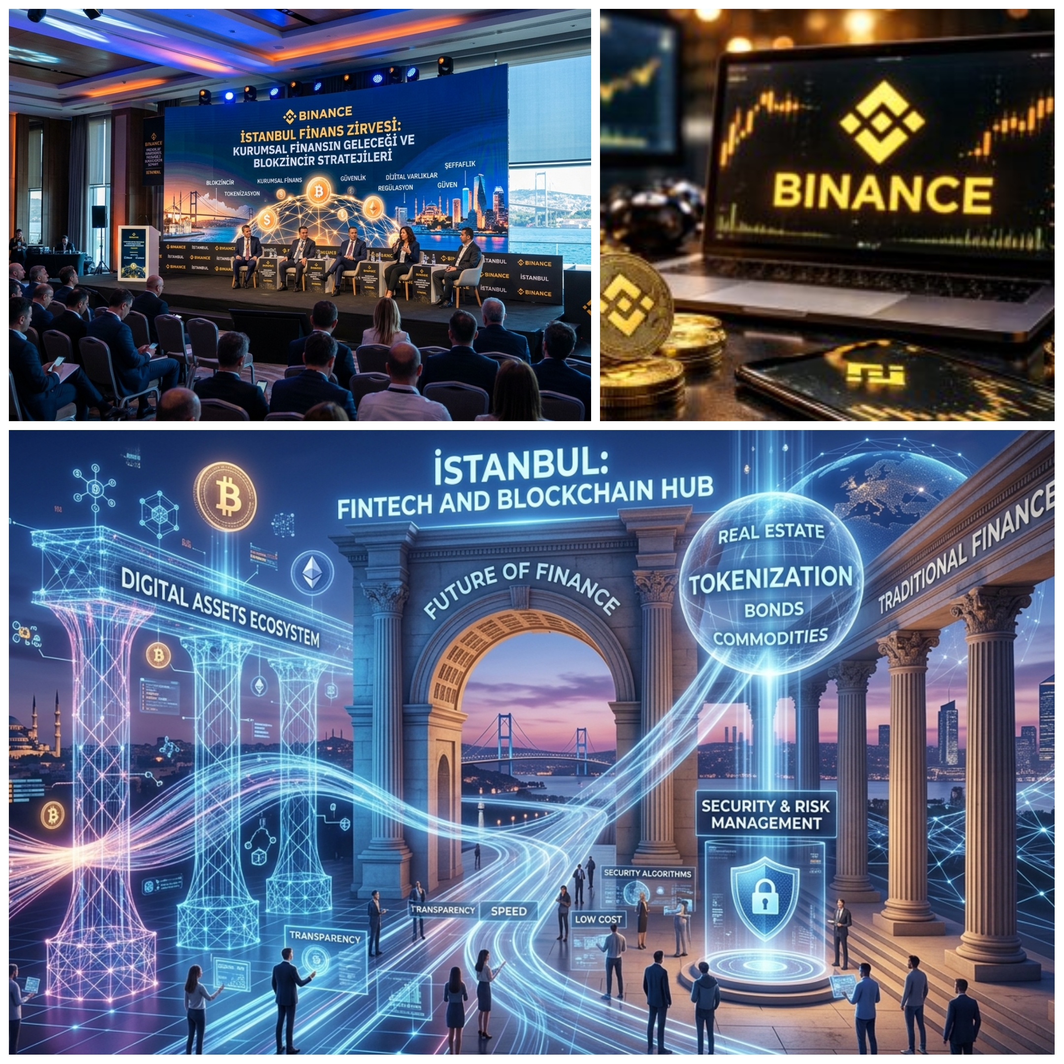 Finans Dünyası İstanbul’da Toplandı: Binance Etkinliğinde Blokzincir ve Dijital Varlıkların Geleceği Masaya Yatırıldı