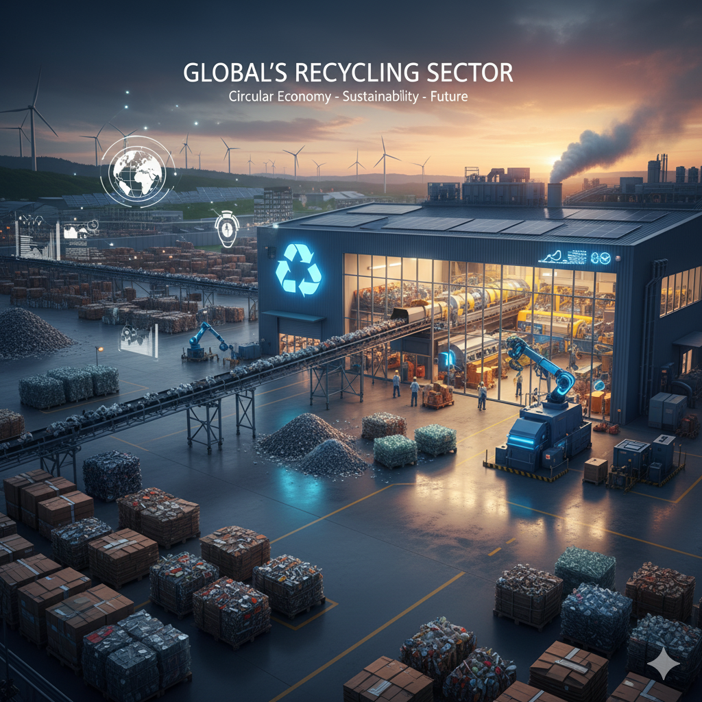 GERİ DÖNÜŞÜM EKONOMİSİNDE KÜRESEL YÜKSELİŞ: TÜRKİYE’NİN PAYI VE POTANSİYELİ ♻️