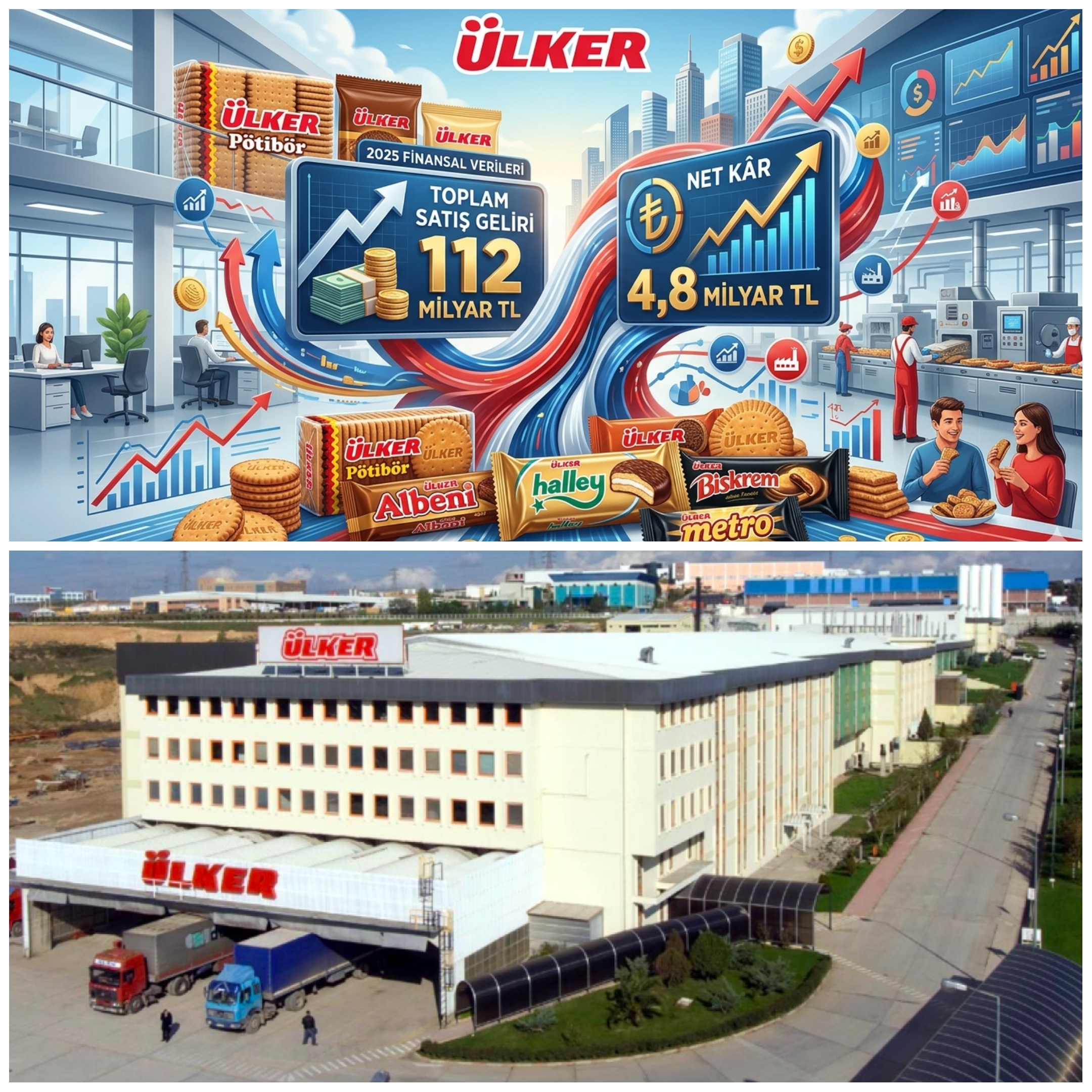 Gıda Devi Ülker 2025’te 112 Milyar TL Ciro ve 4.8 Milyar TL Net Kâr Yaptı: Küresel Pazarlarda Büyüme Sürüyor