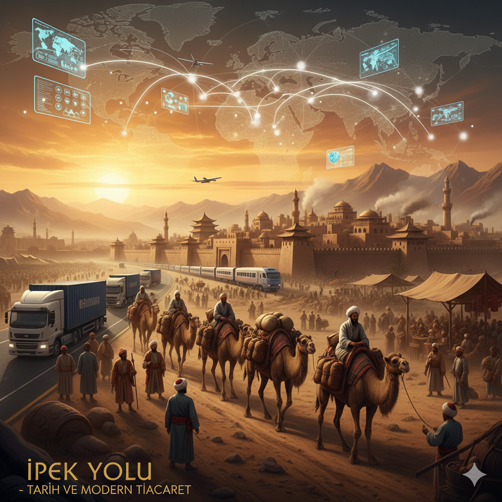 İPEK YOLU: DOĞU’DAN BATI’YA UZANAN TİCARETİN ÇELİK DAMARI