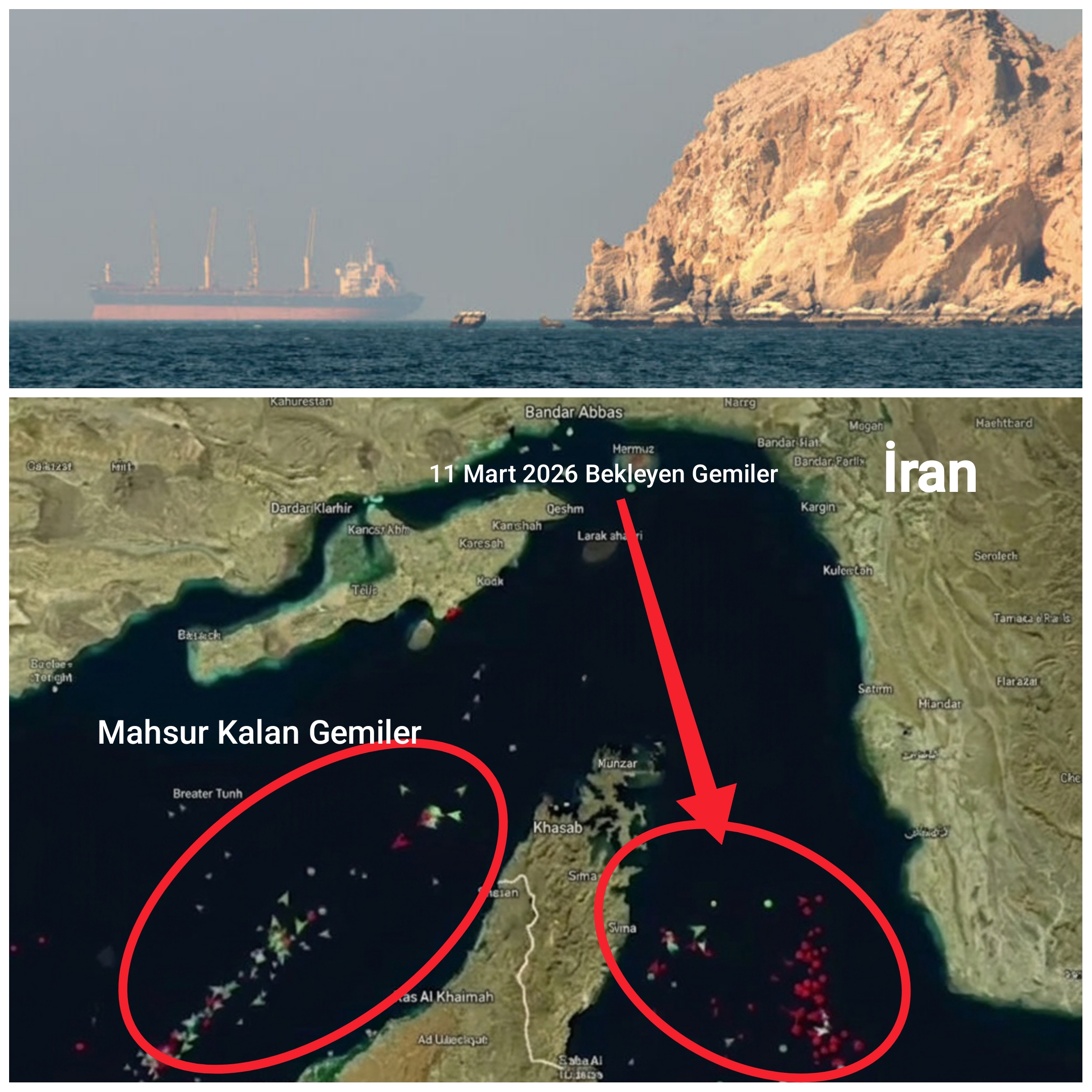İran Hürmüz Boğazı’nda Kontrolü Vurguladı: Mayın İddiaları ve Gemi Saldırısıyla Bölgedeki Gerilim Artıyor