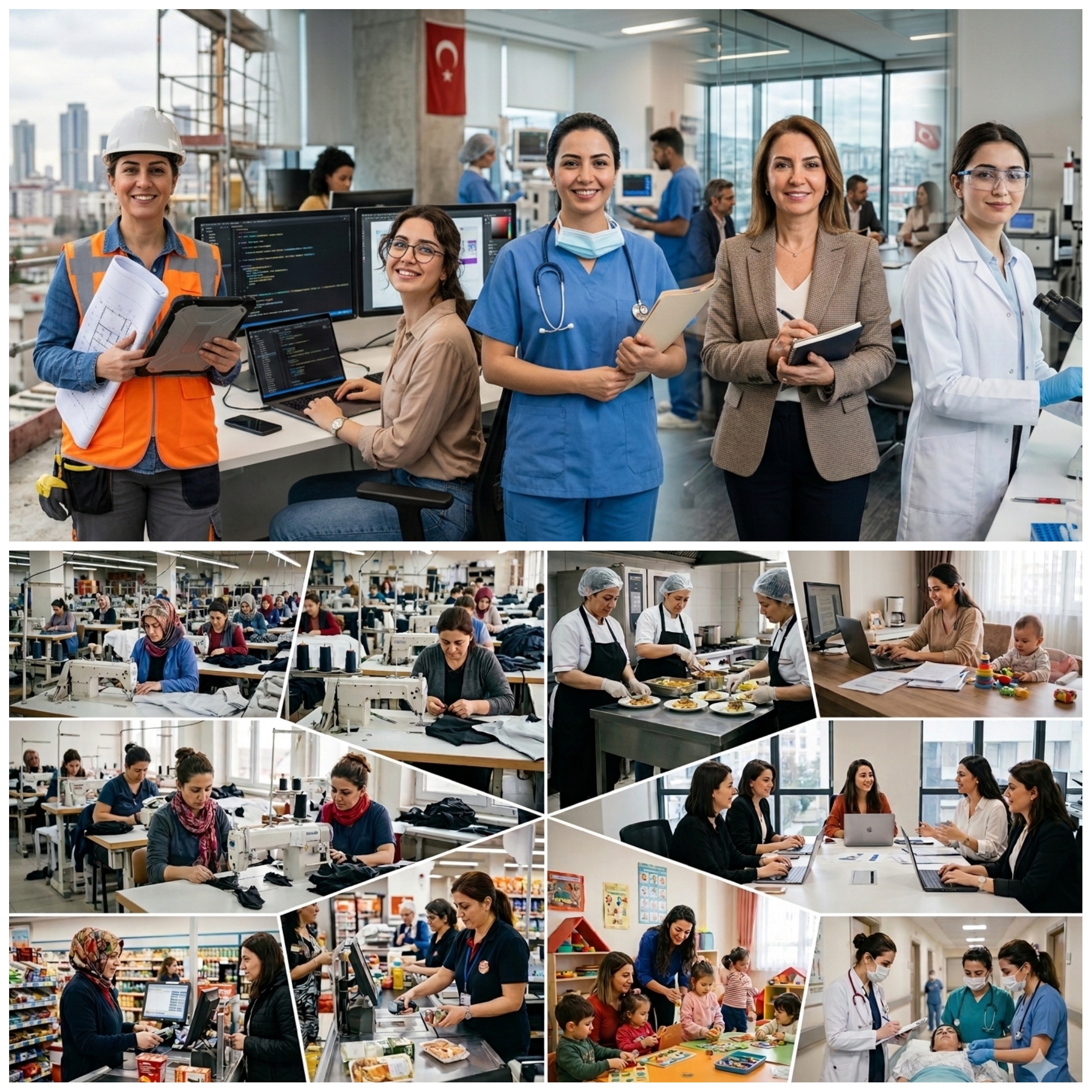 Kadın İstihdamında Tarihi Artış: İş Pozitif Programı ile 1,8 Milyon Kadın İş Sahibi