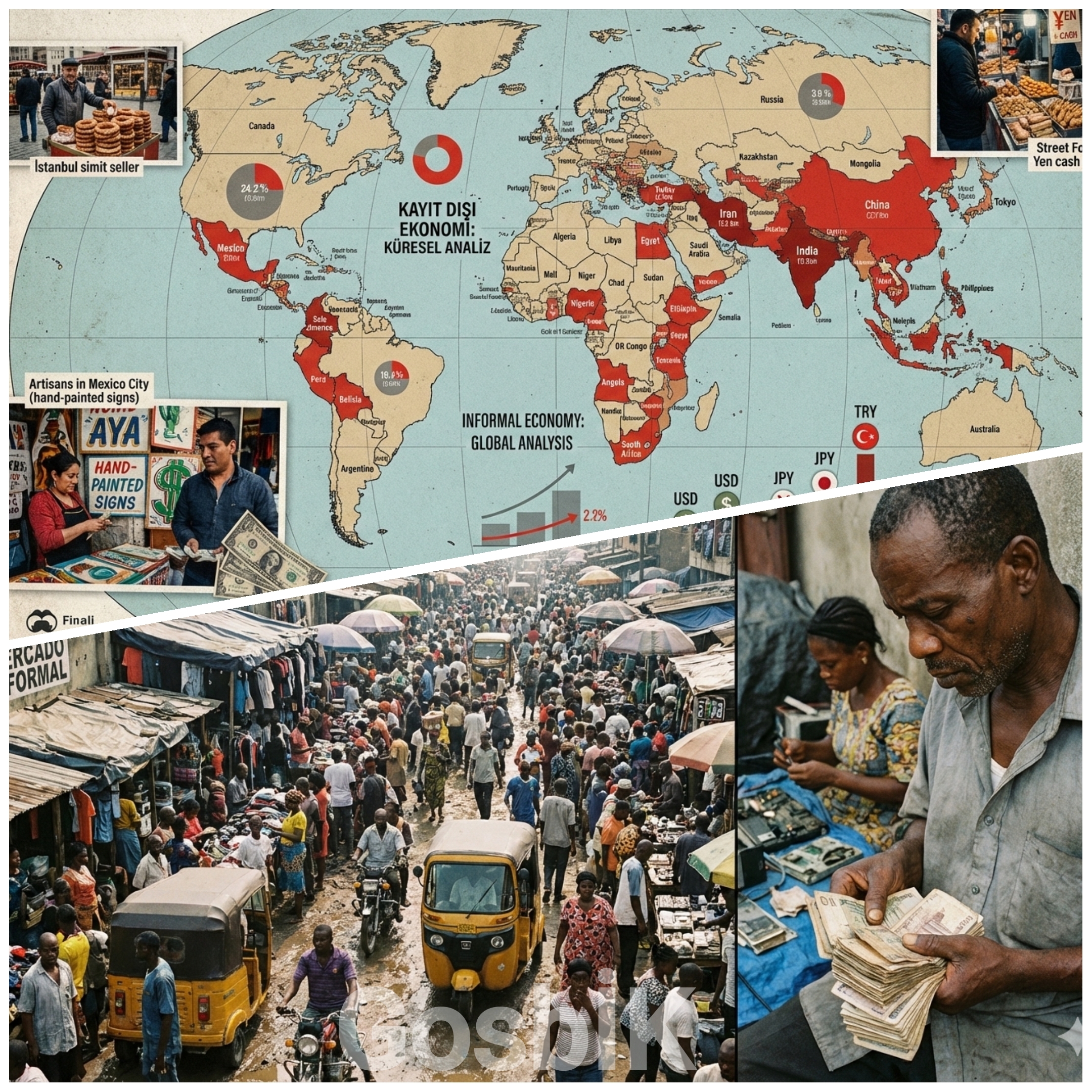 Kayıt Dışı Ekonomi: Türkiye ve Dünyaya Ağır Fatura