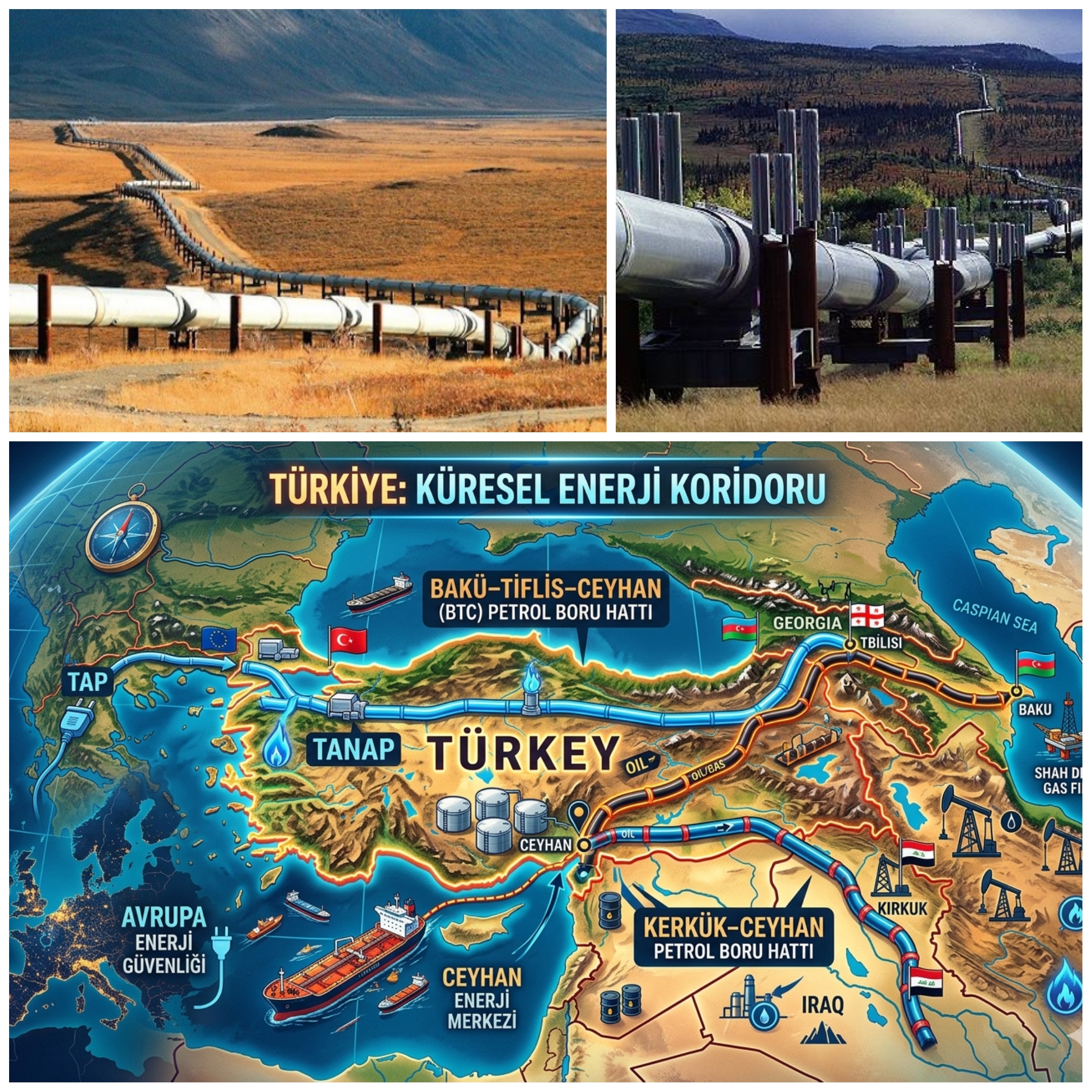 Kerkük Petrolü Yeniden Türkiye’ye Akıyor: Kerkük–Ceyhan Hattı Tekrar Devrede