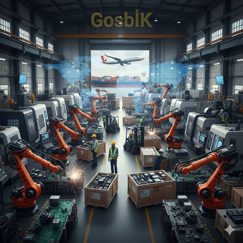 Makine İhracatında Güçlü Performans: Türkiye 11 Ayda 26 Milyar Dolara Ulaştı