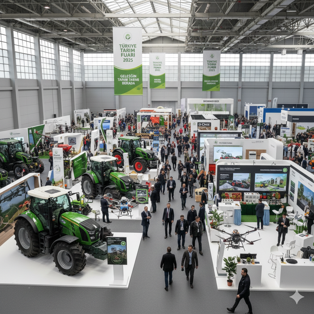 Mersin Tarım Fuarı 2025: Tarımın Kalbi 11–14 Aralık’ta Mersin’de Atacak!