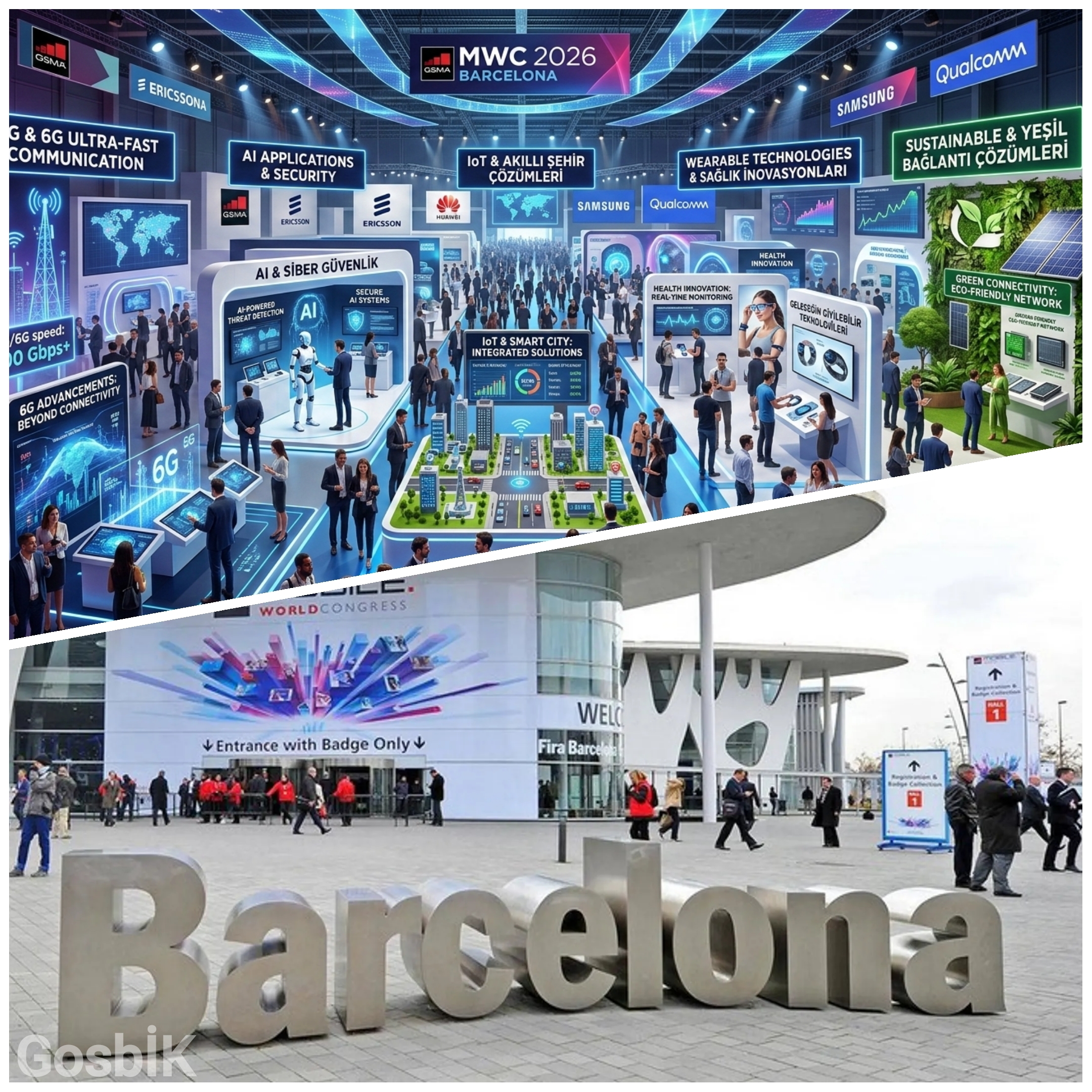 Mobile World Congress (MWC) 2026 Barselona’da: GSMA Öncülüğünde 5G, 6G ve Yapay Zeka Teknolojileri Tanıtılıyor
