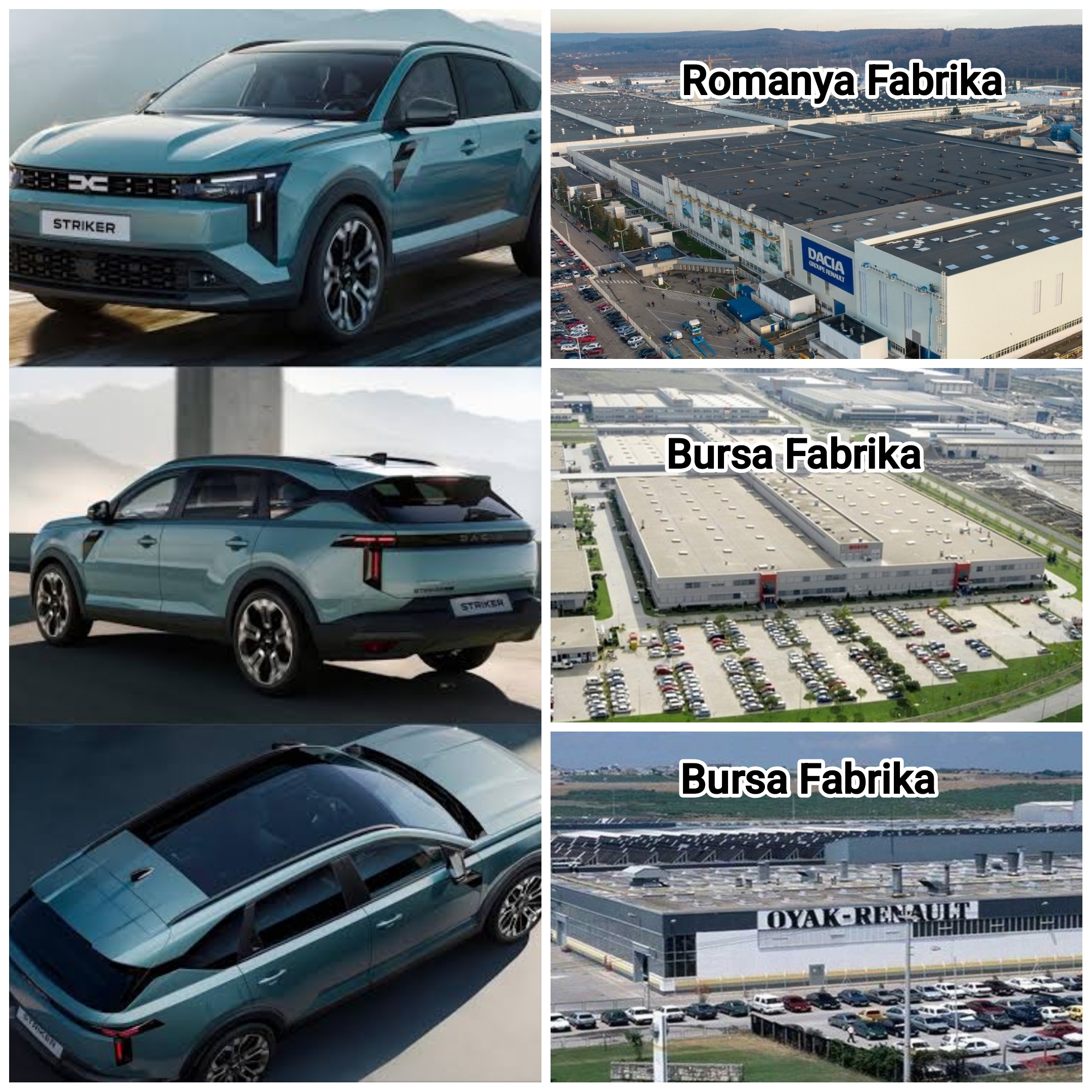 Otomotiv Devinden Karar: Dacia Romanya Fabrikasında Küçülme, Yeni Model Bursa’da Üretilecek