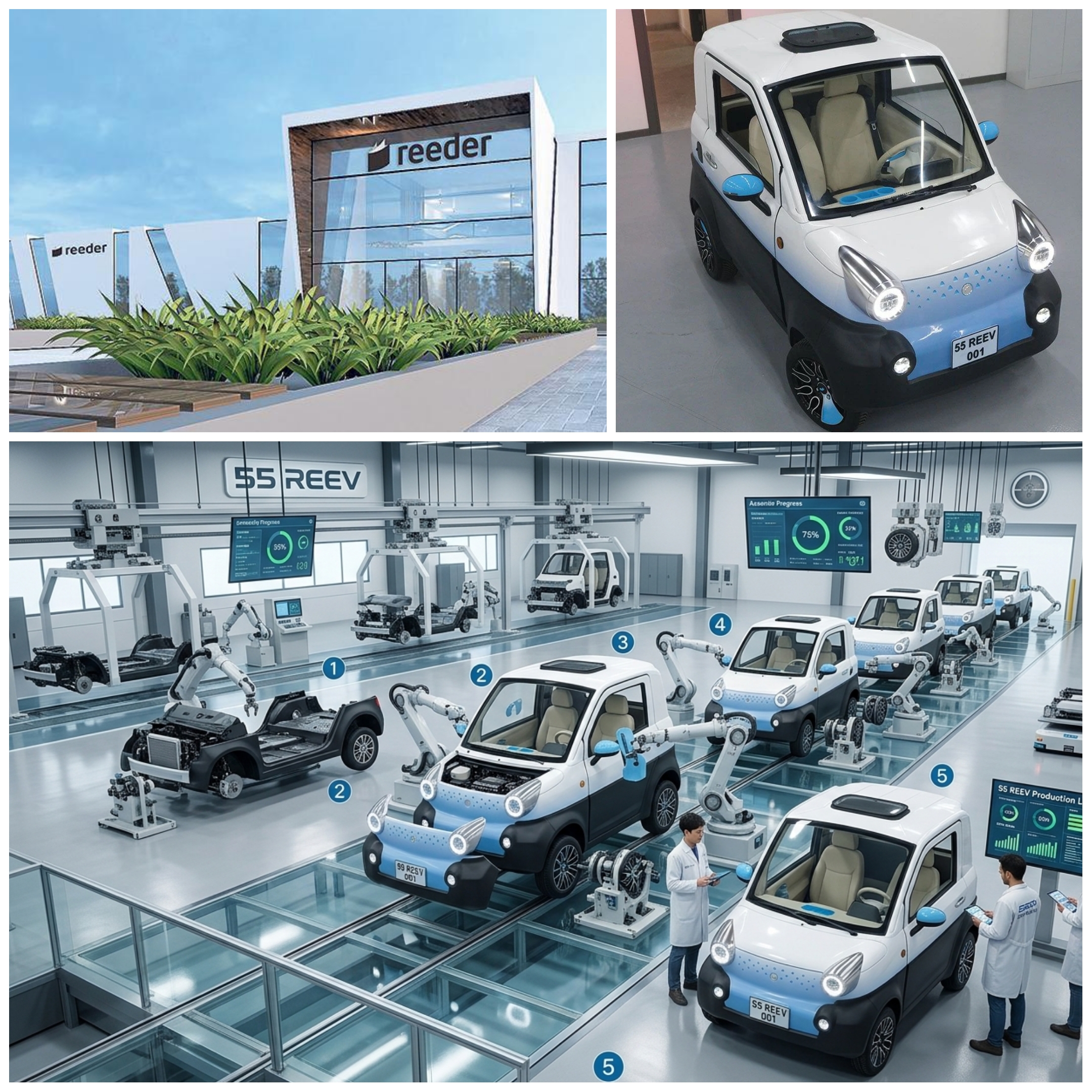 Reeder Reev Aura Banttan İndi: Türkiye’nin Yeni Yerli Elektrikli Otomobili Samsun’da Üretildi