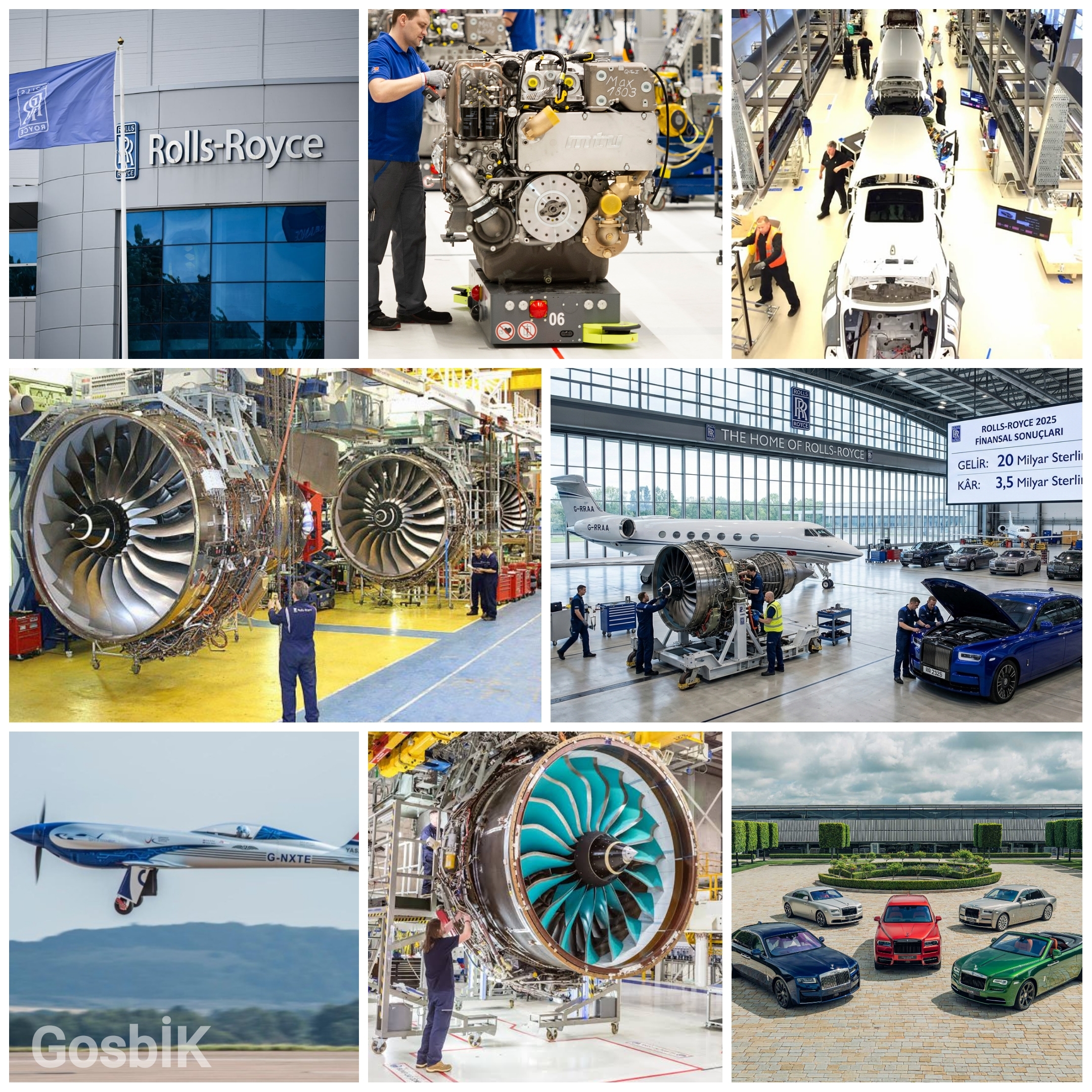 Rolls-Royce Lüksün Sembolü Olmaya Devam Ediyor: 2025’te Kârını %40 Artırarak 3,5 Milyar Sterline Ulaştı