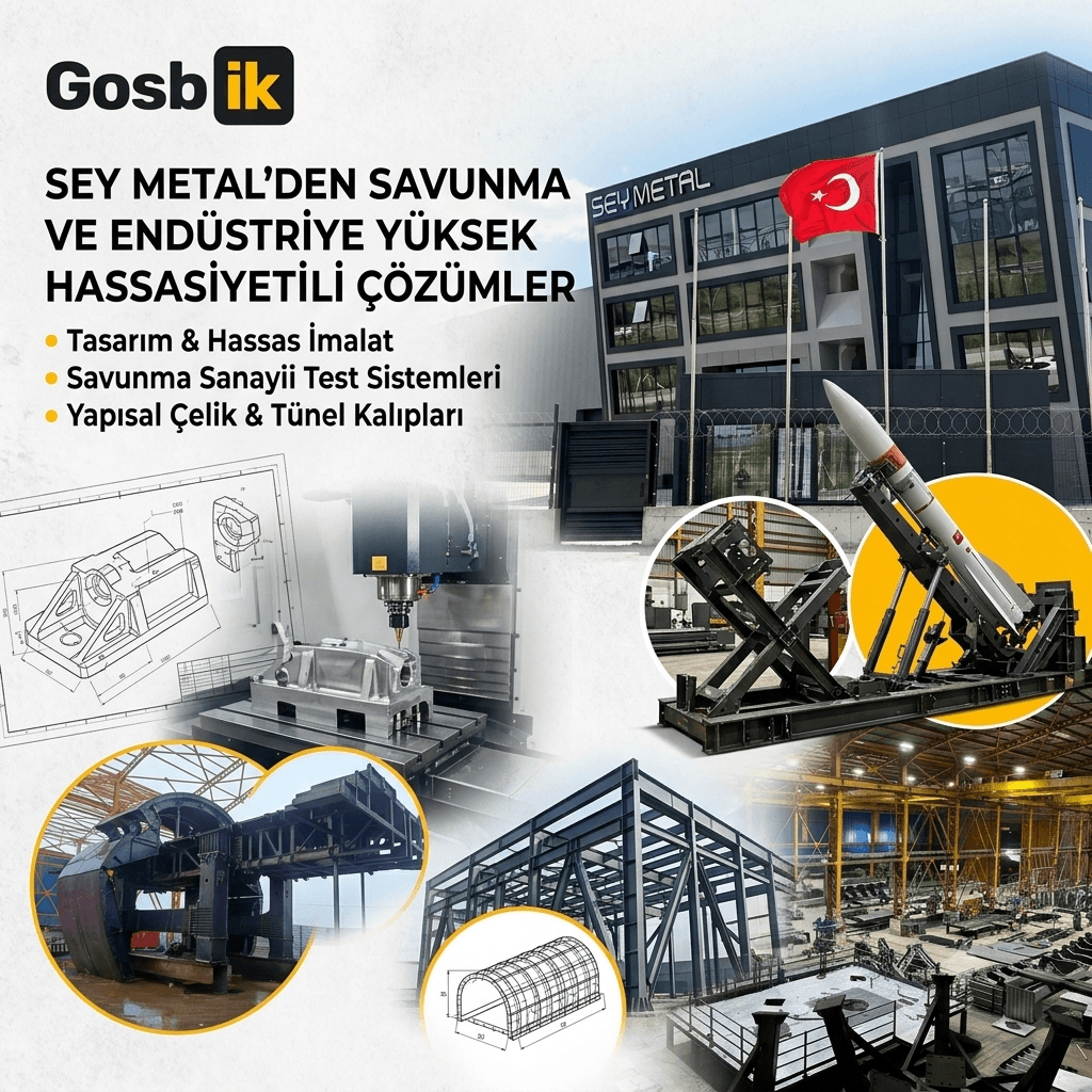 Sey Metal’den Savunma Sanayii ve Sanayiye Güç Veren Çözümler: Rüzgar Tünelinden Roket Test Sistemlerine