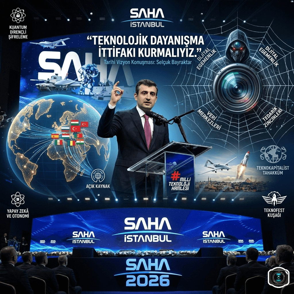 Selçuk Bayraktar’dan SAHA 2026’da Tarihi Çağrı: “Teknolojik Dayanışma İttifakı Kurmalıyız”