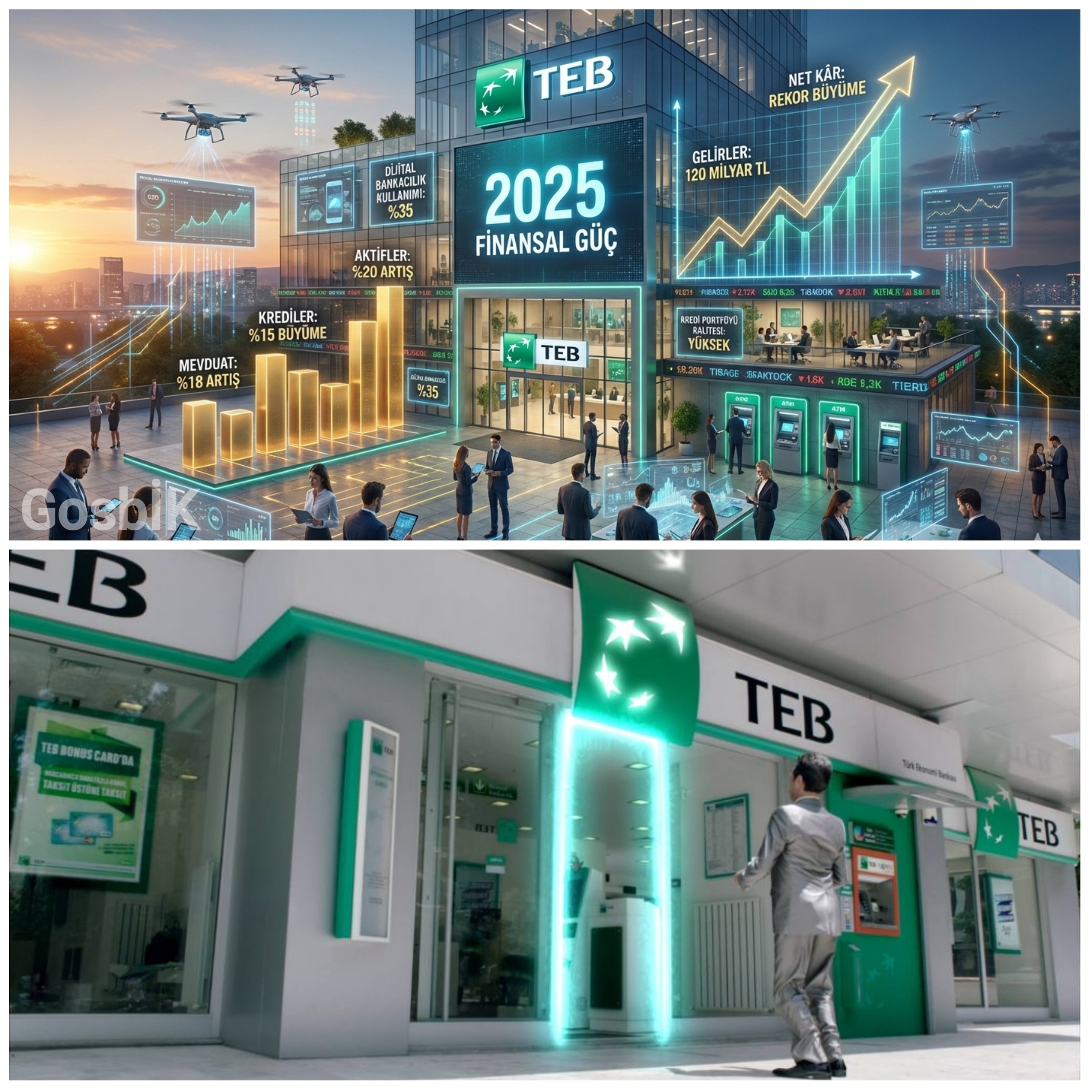 TEB 2025’te Güçlü Finansal Performans Sergiledi: Net Kâr 14 Milyar TL’yi Aştı