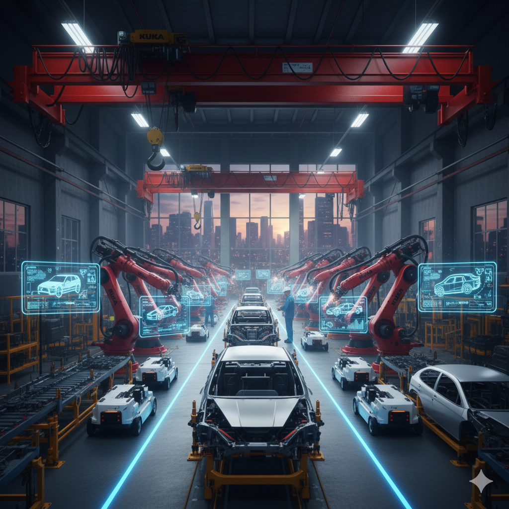 Türk Sanayisi Robotlaşmada Hızlı Yükselişte! Türkiye Dünyanın 14. Büyük Robot Pazarı Oldu