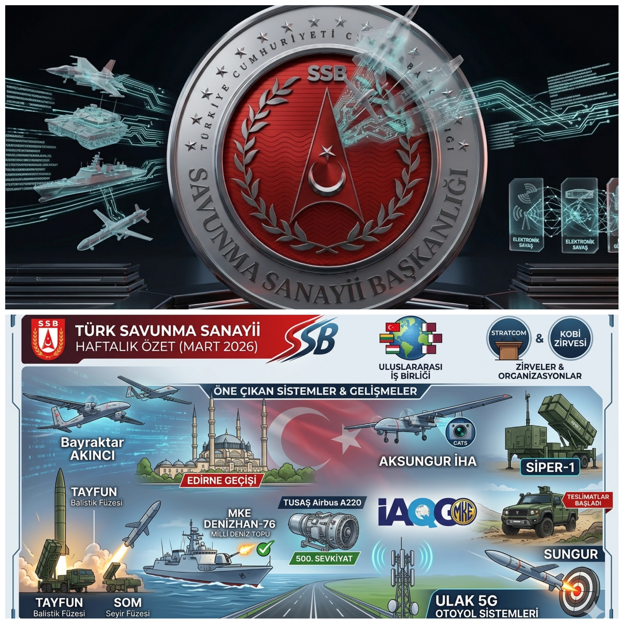 Türk Savunma Sanayiinde Kritik Hafta: SİPER-1 Envantere Girdi, KIZILELMA Uçtu, TAYFUN Devam Ediyor