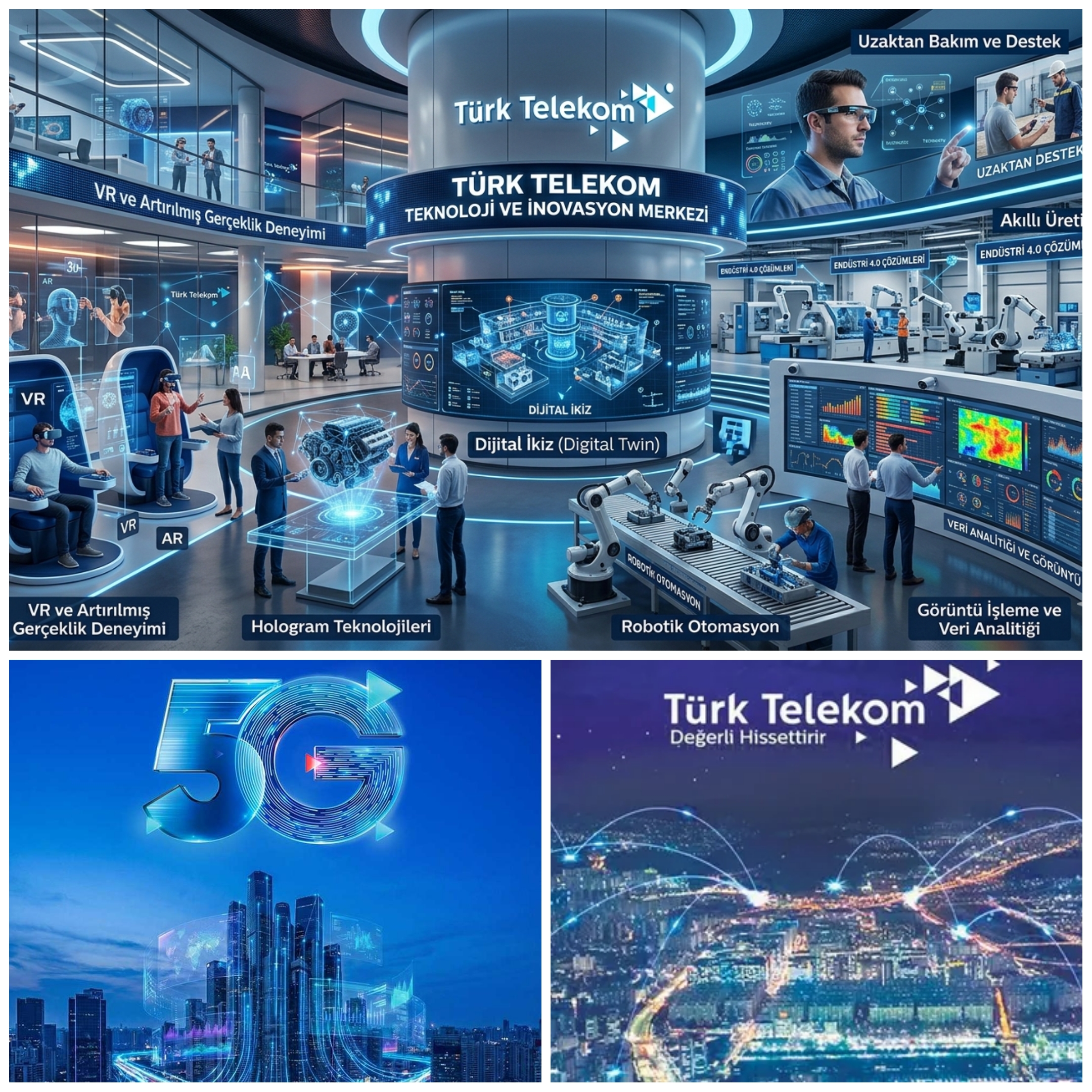 Türk Telekom’dan Dev Teknoloji Hamlesi: Türkiye’nin İlk 5G Deneyim Merkezi Açıldı