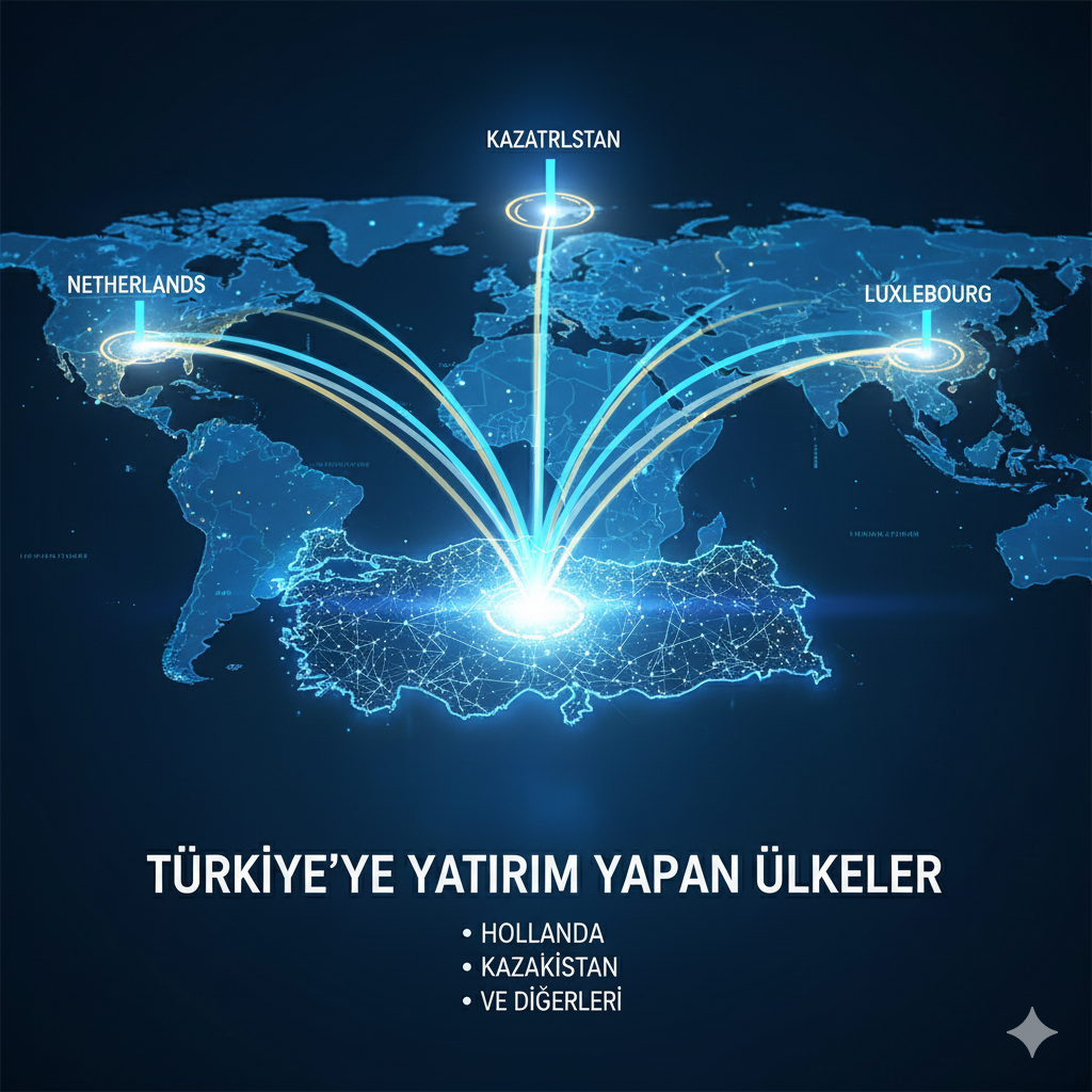 TÜRKİYE, DOĞRUDAN YAPILAN YATIRIMLARIN GÖZDESİ!💰🌍