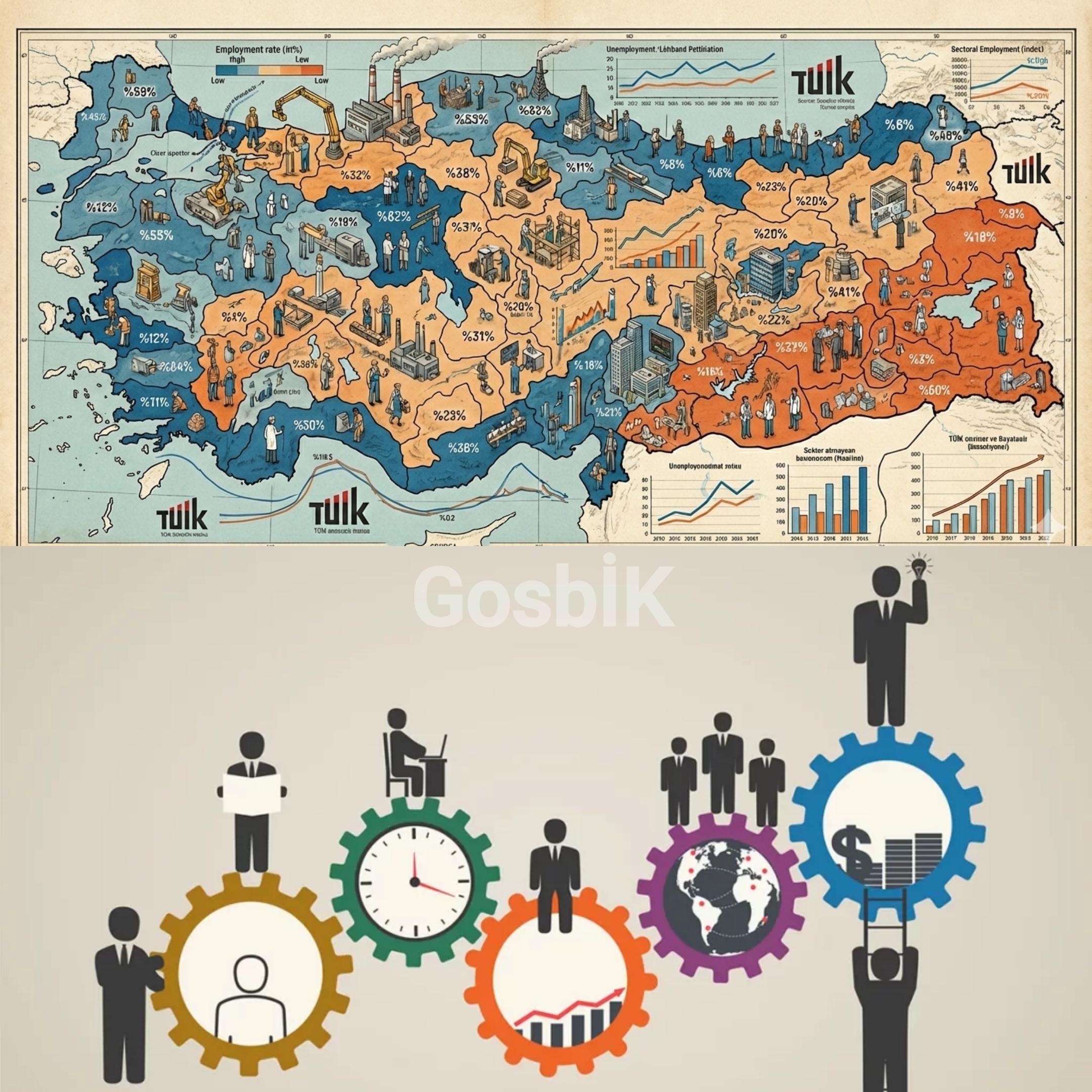 Türkiye İşgücü Piyasasında Aralık 2025 Gelişmeleri: İşsizlik Oranı Düşüşte, Katılım Sürprizleri