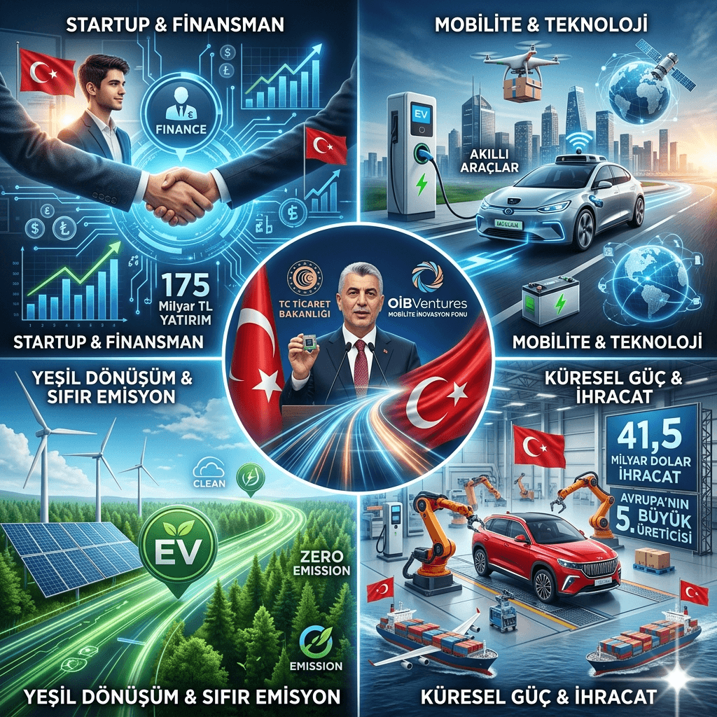 Türkiye Otomotivinde Yeni Dönem: OİBVentures Mobilite İnovasyon Fonu Tanıtıldı