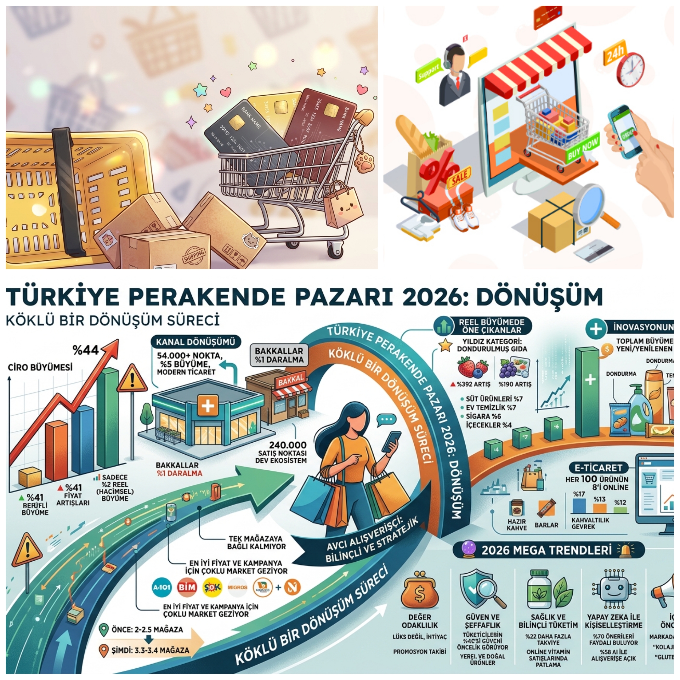 Türkiye Perakende Sektöründe Büyük Değişim: “Avcı Tüketici” Dönemi, Gerçek Büyüme Ve Tüketici Alışkanlıkları
