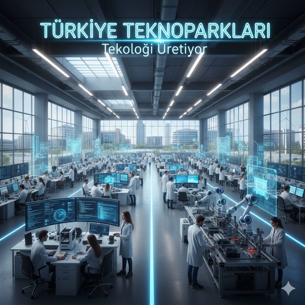 Türkiye Teknoparkları İnovasyonla Büyüyor: 113 Merkez, 124 Bin Beyin Gücü!