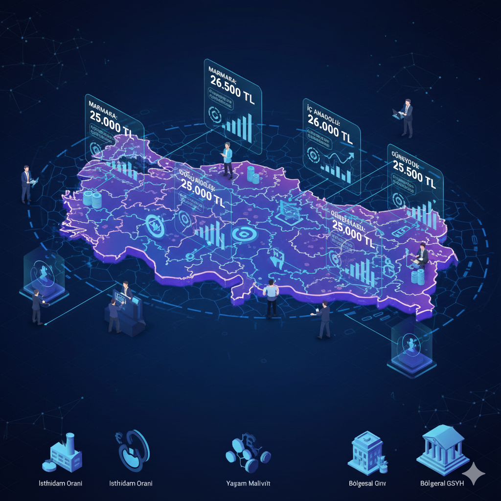 Türkiye’de “Bölgesel Asgari Ücret” Gündemi: Ekonomi Masasında Yeni Dönem🇹🇷