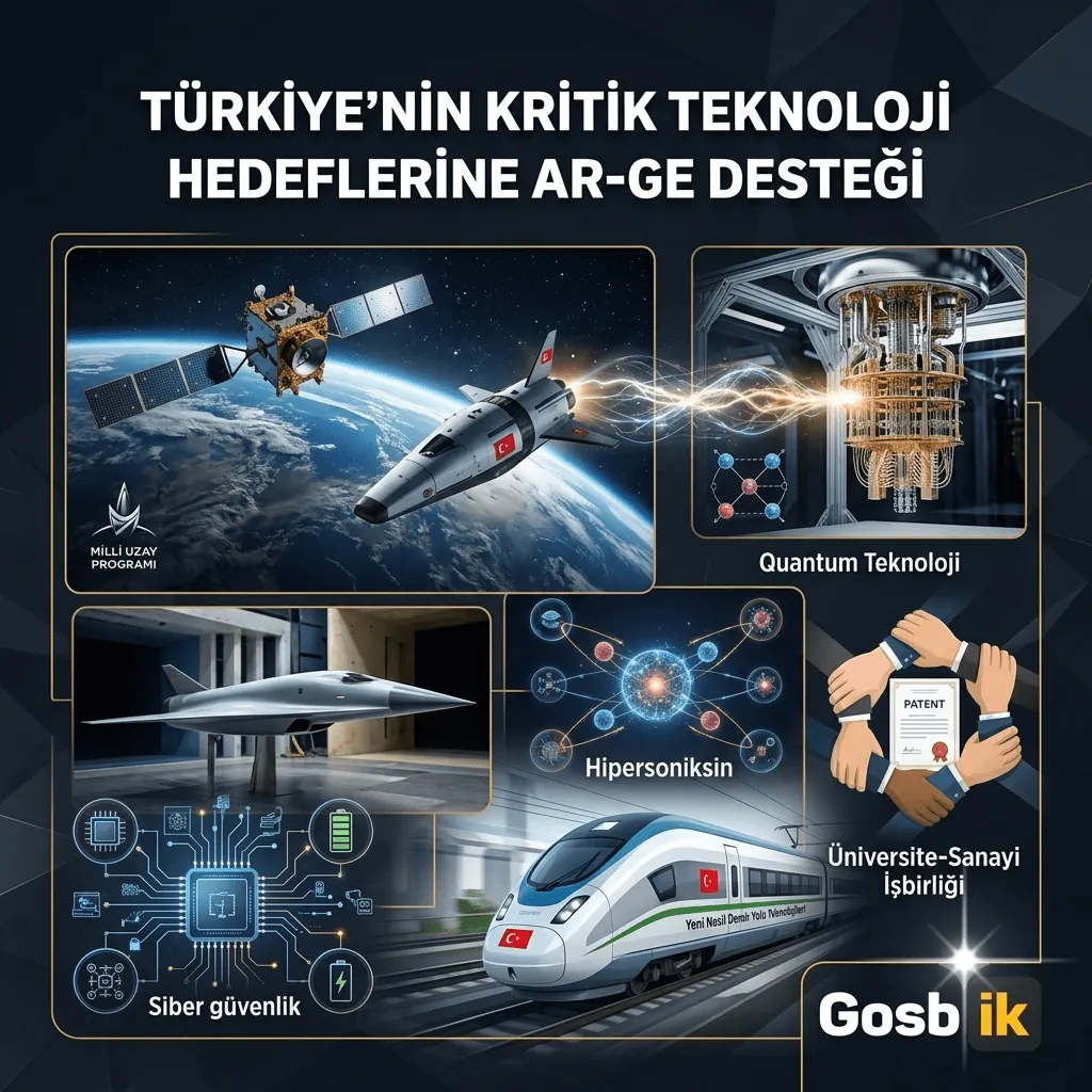 Türkiye’den Uzay ve Kuantum Hamlesi: Kritik Teknolojilere AR-GE Desteği Geliyor