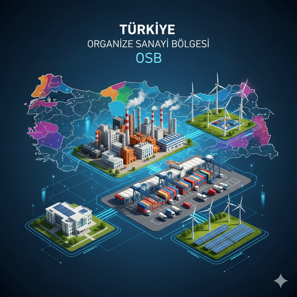 Türkiye’nin Sanayi Gücü: Organize Sanayi Bölgeleriyle Yükselen Ekonomi 💪🏭