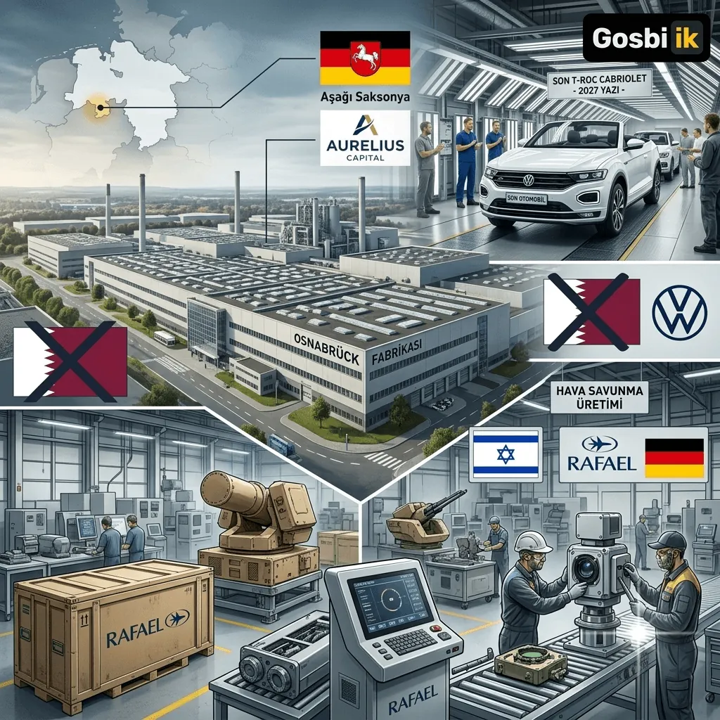 Volkswagen’de Tarihi Değişim! Osnabrück Fabrikası İsrailli Şirkete Devrediliyor: Otomobil Üretimi Bitecek, Savunma Sanayisi Başlayacak